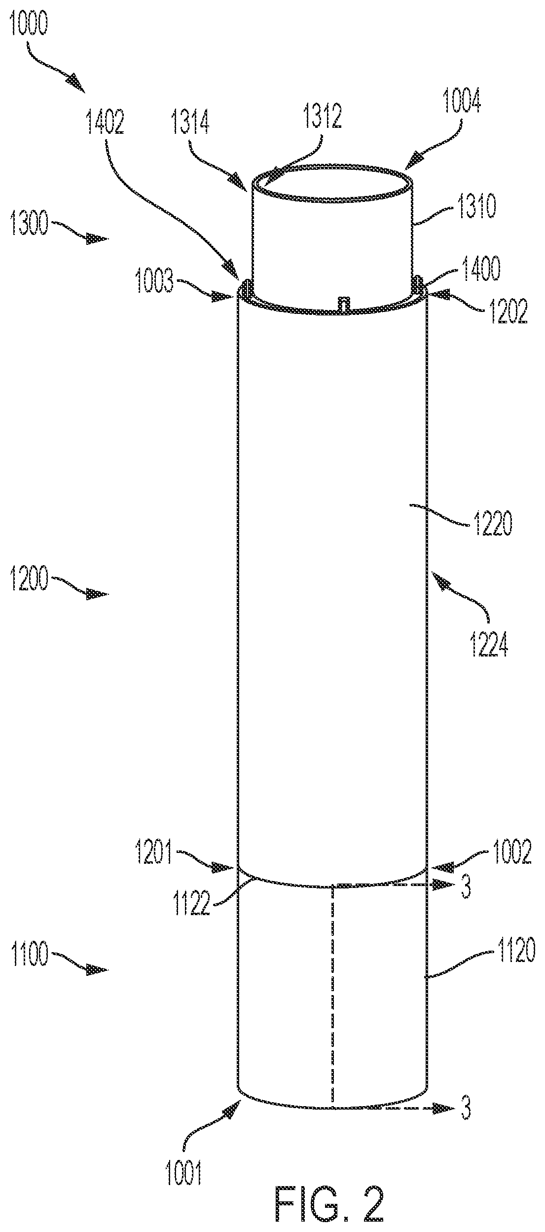 Patent US12305929 Figure 2 – Advanced manufacturing heat pipe segment with integral printed wick