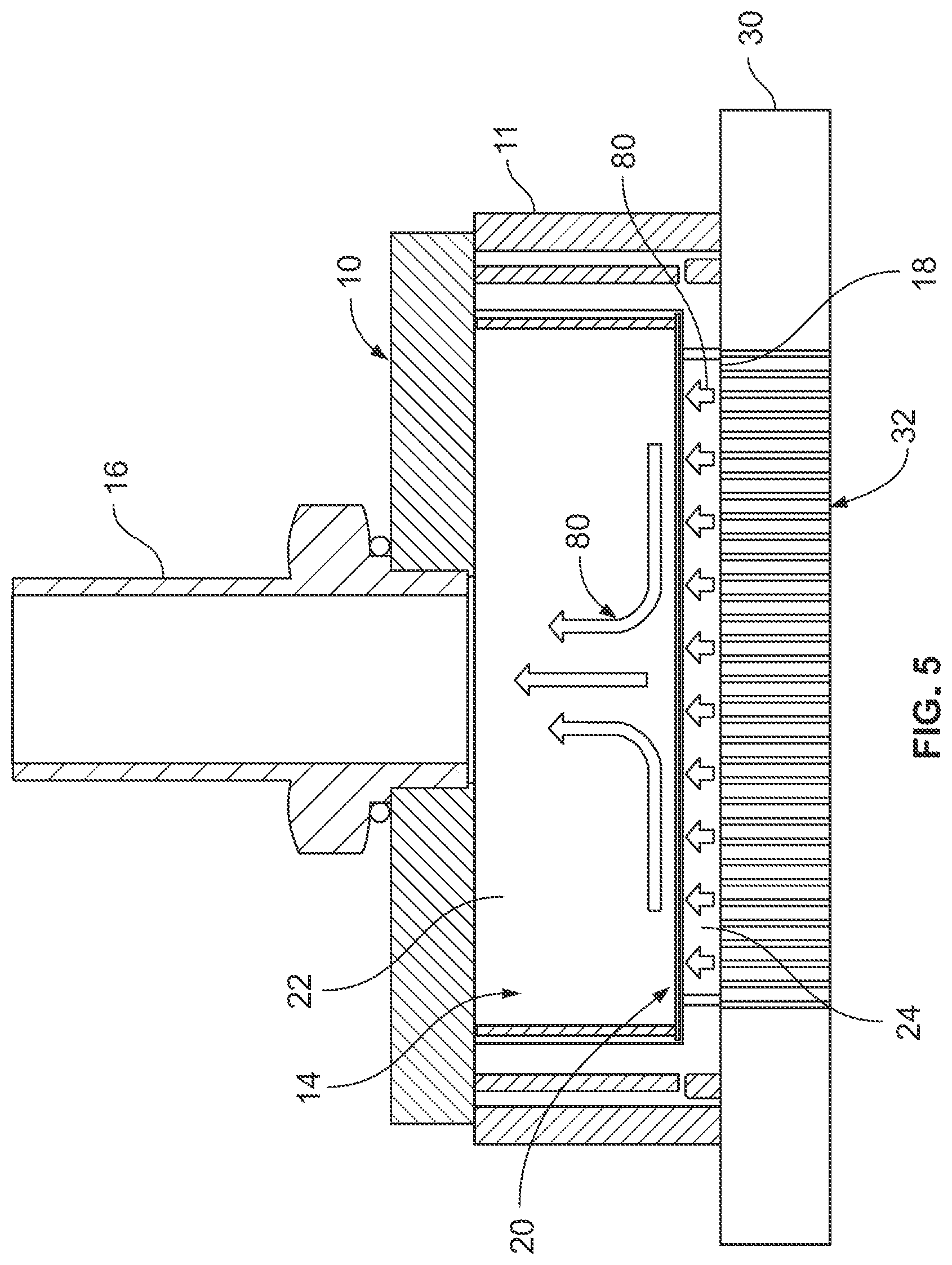 Patent US12305932 Figure 8 – Flow assisted anti-fouling geometries for compact heat exchangers
