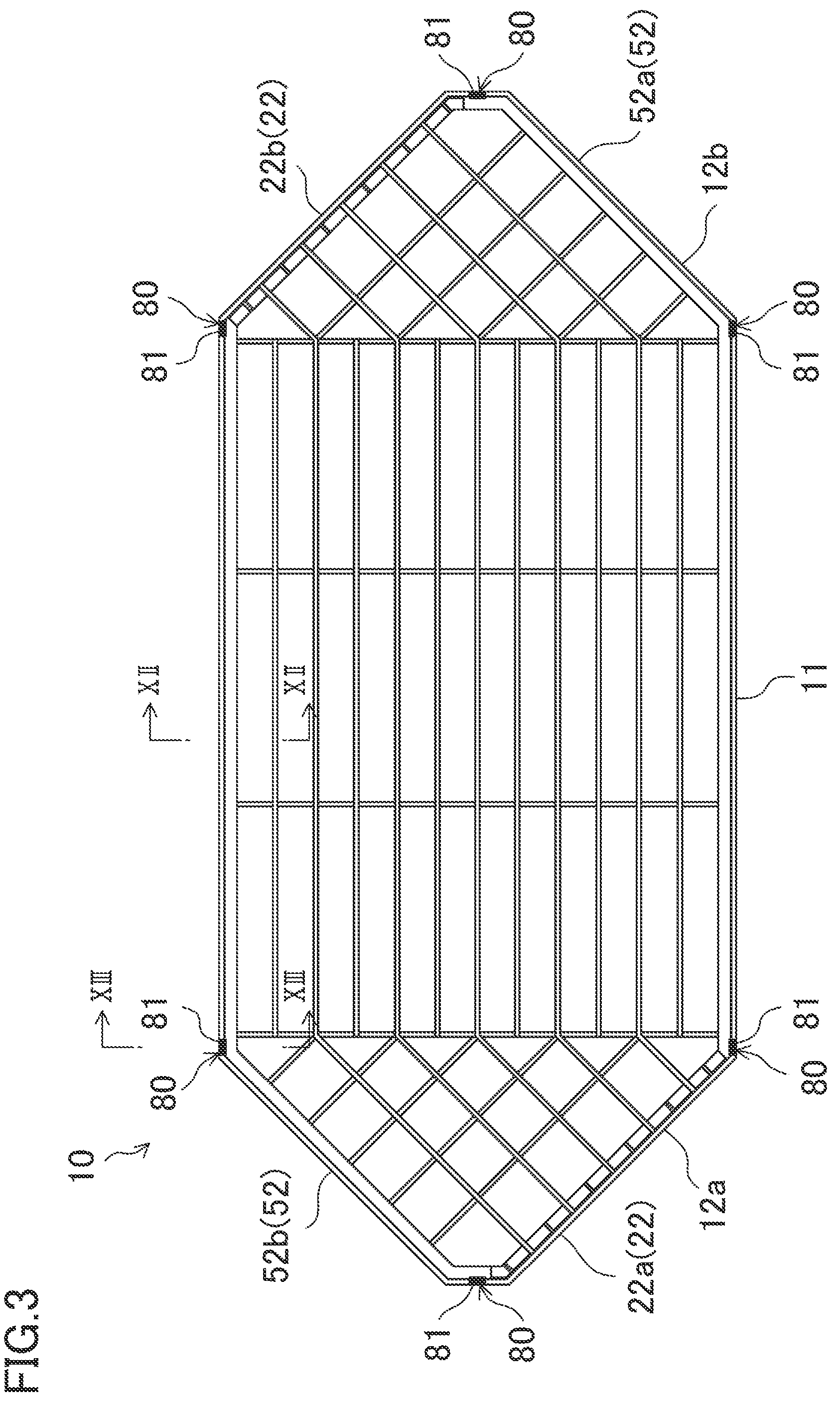 Patent US12305934 Figure 3 – Heat exchanger and method for manufacturing heat exchanger