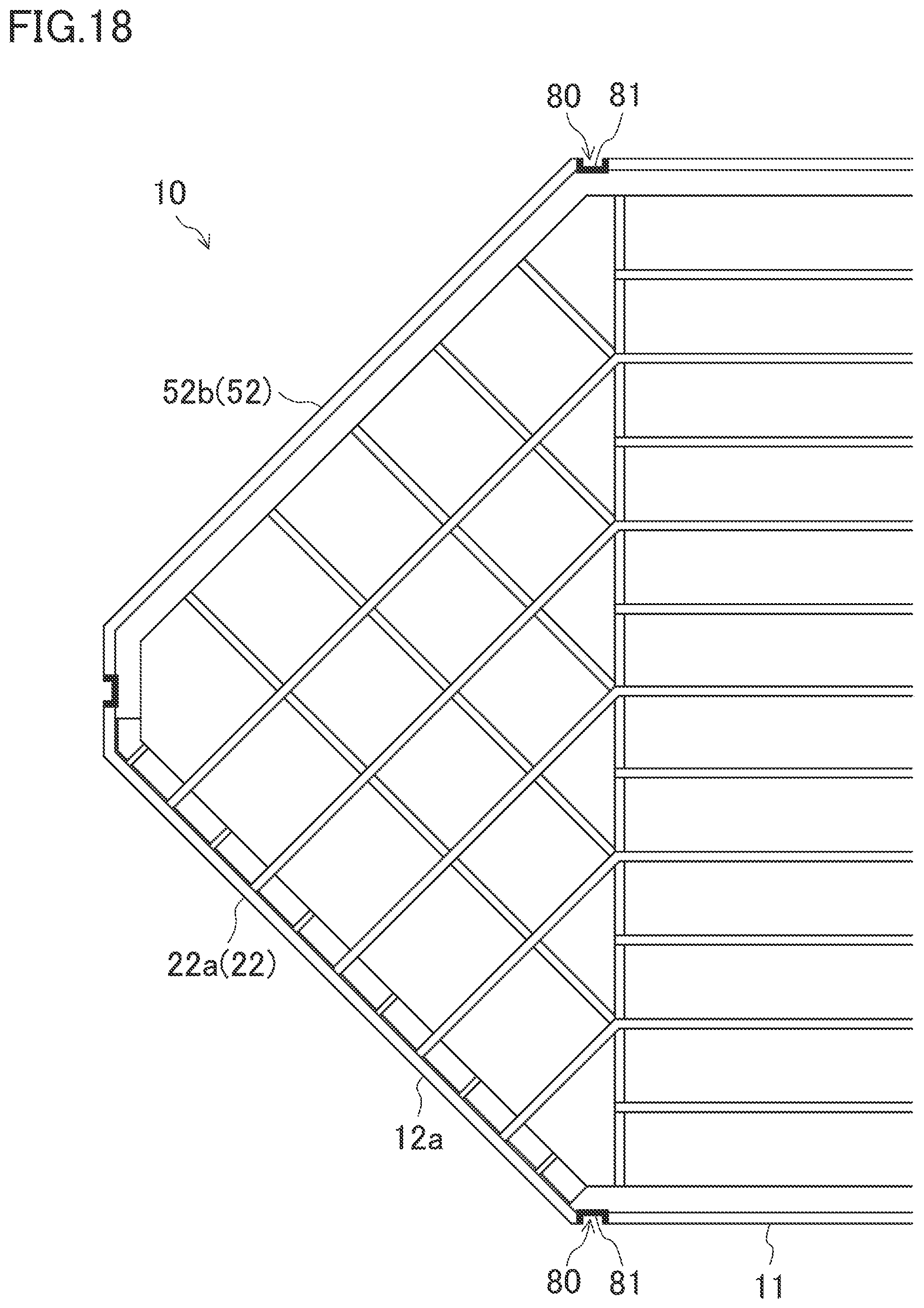 Patent US12305934 Figure 18 – Heat exchanger and method for manufacturing heat exchanger
