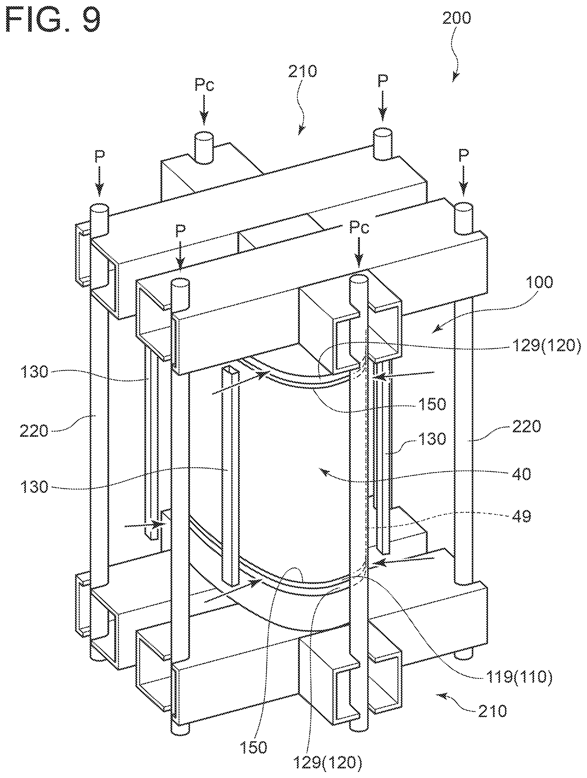 Patent US12305935 Figure 9 – Method of producing plate laminate unit for heat exchanger
