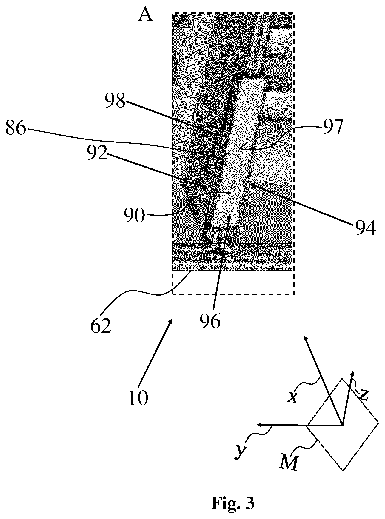 Patent US12305936 Figure 3 – Heat exchanger for an internal combustion engine, having a stiffening element in the region of a join between two partitions, and internal combustion engine having a heat exchanger