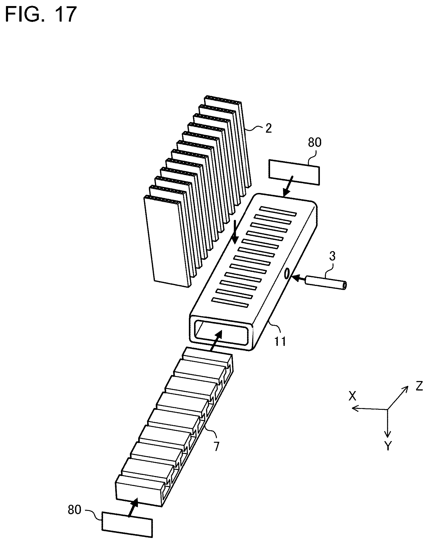 Patent US12305937 Figure 8 – Heat exchanger and air-conditioning apparatus employing the same