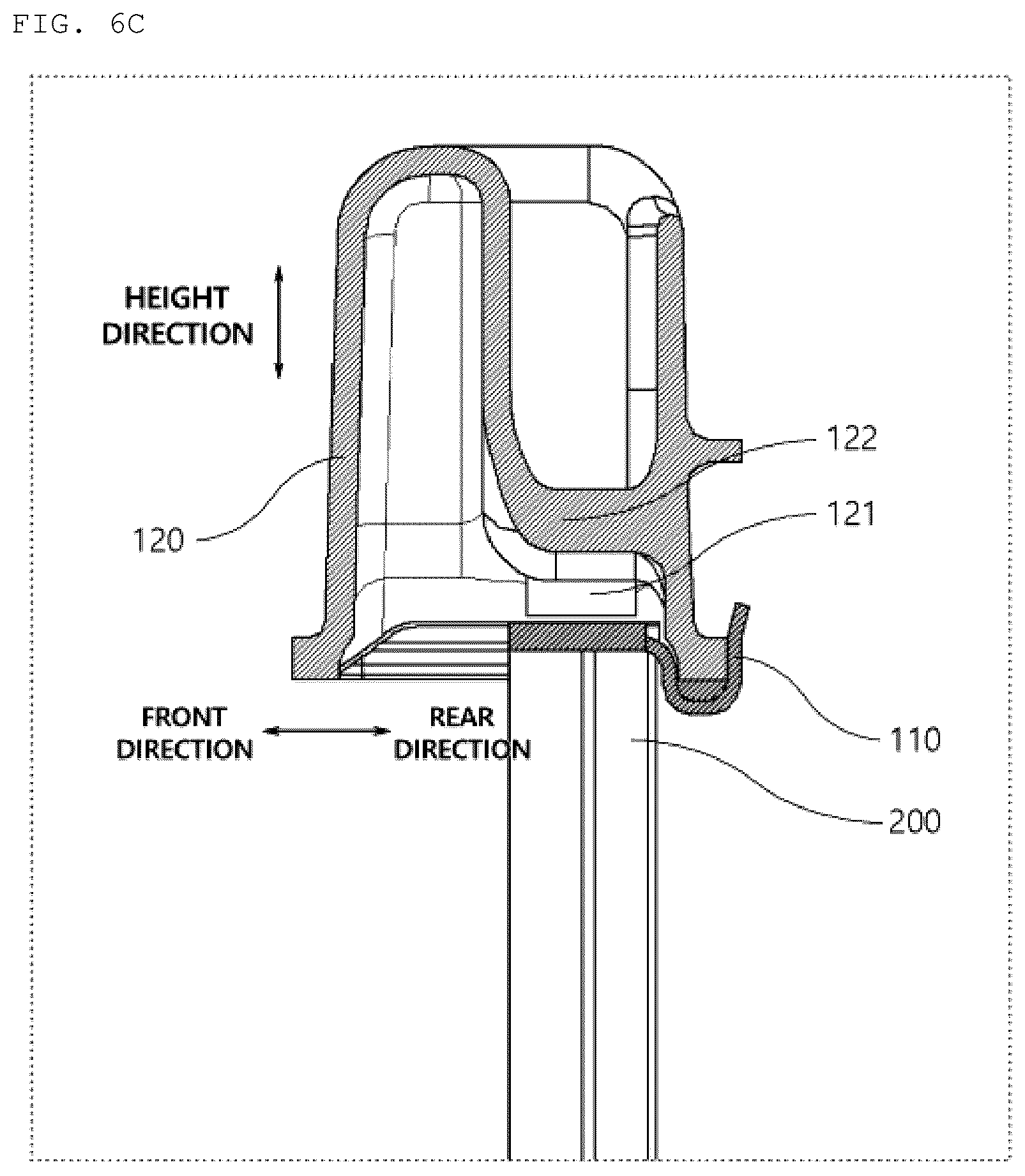Patent US12305939 Figure 7 – Heat exchanger having flow distribution tank structure for thermal stress dispersion