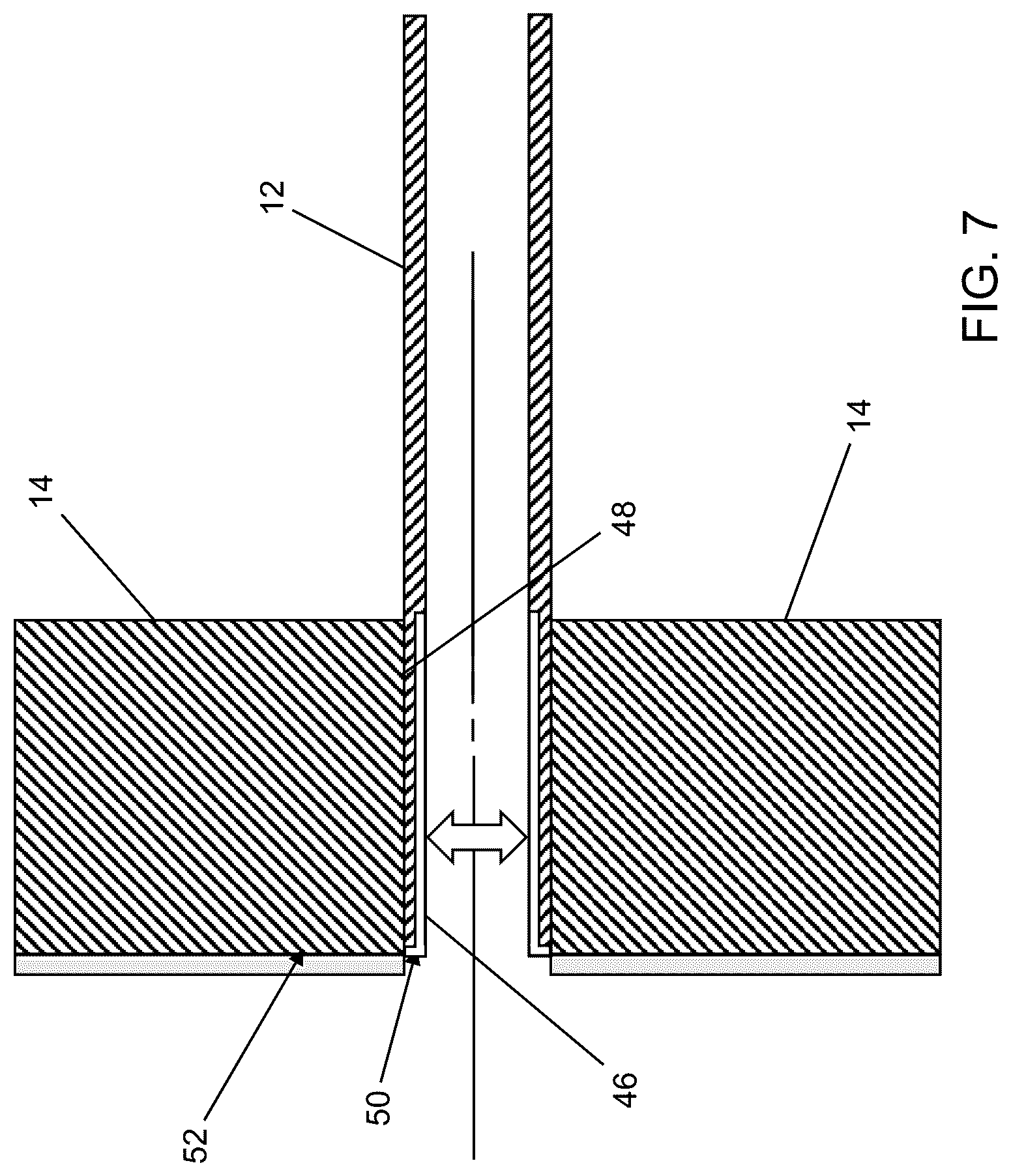 Patent US12305940 Figure 6 – Tube and tubesheet assembly with damage resistance and method for protecting tube and tubesheet assemblies from damage
