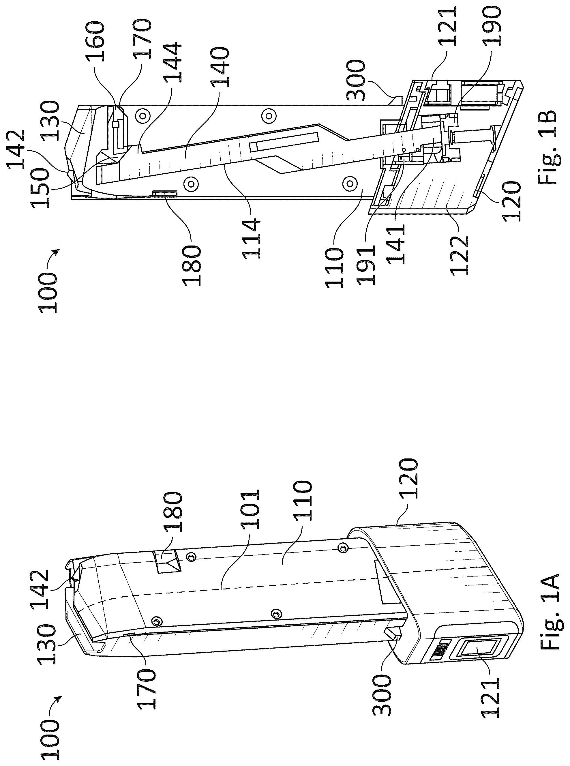 Patent US12305941 Figure 1 – Locking magazine
