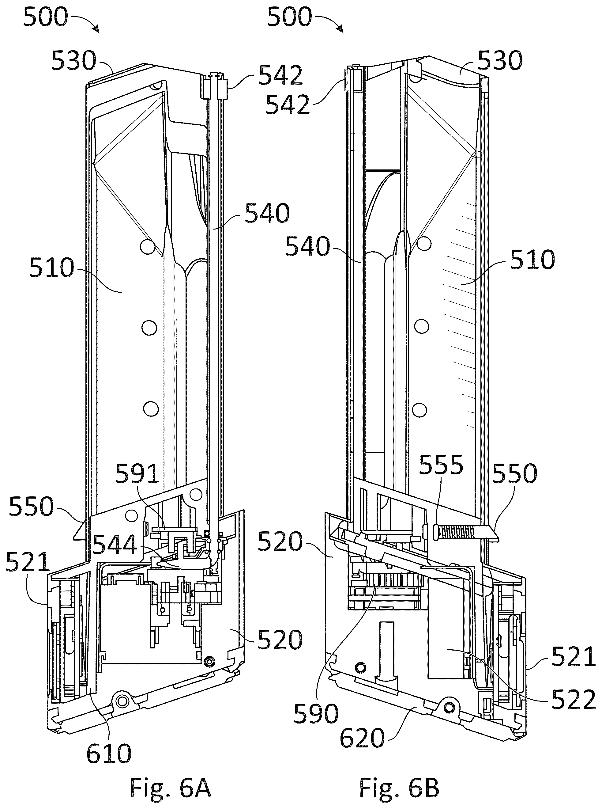 Patent US12305941 Figure 7 – Locking magazine