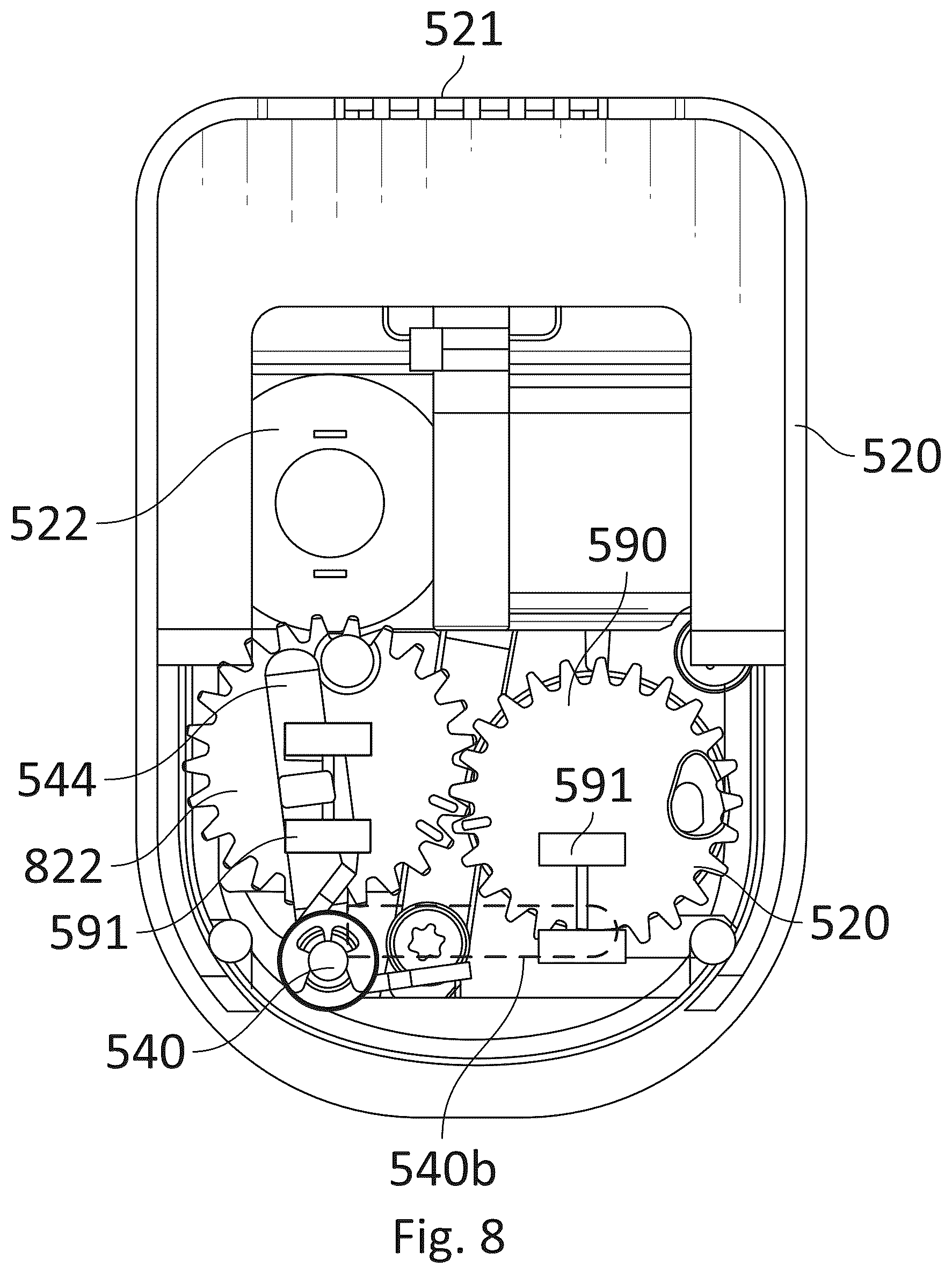 Patent US12305941 Figure 9 – Locking magazine