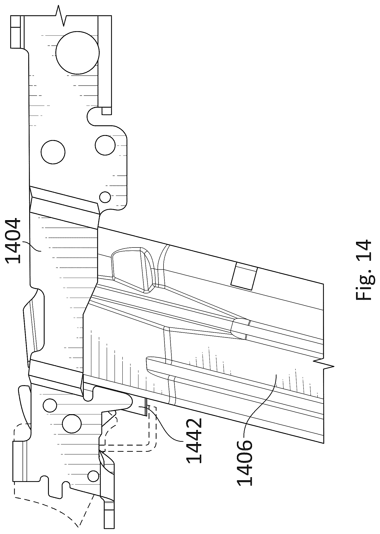 Patent US12305941 Figure 15 – Locking magazine
