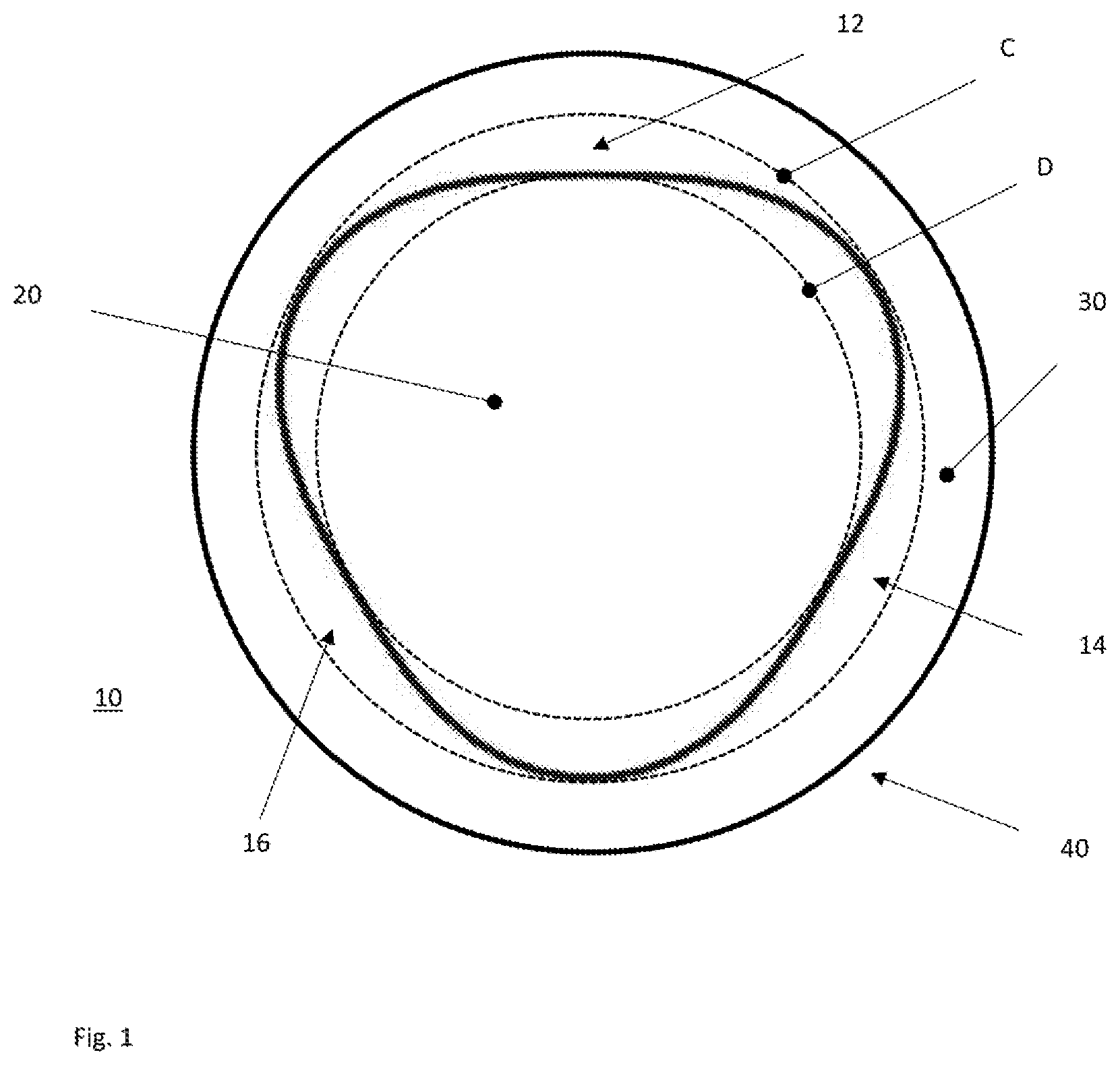 Patent US12305944 — Barrel and launching device as well as method for firing off a projectile — Figure 1