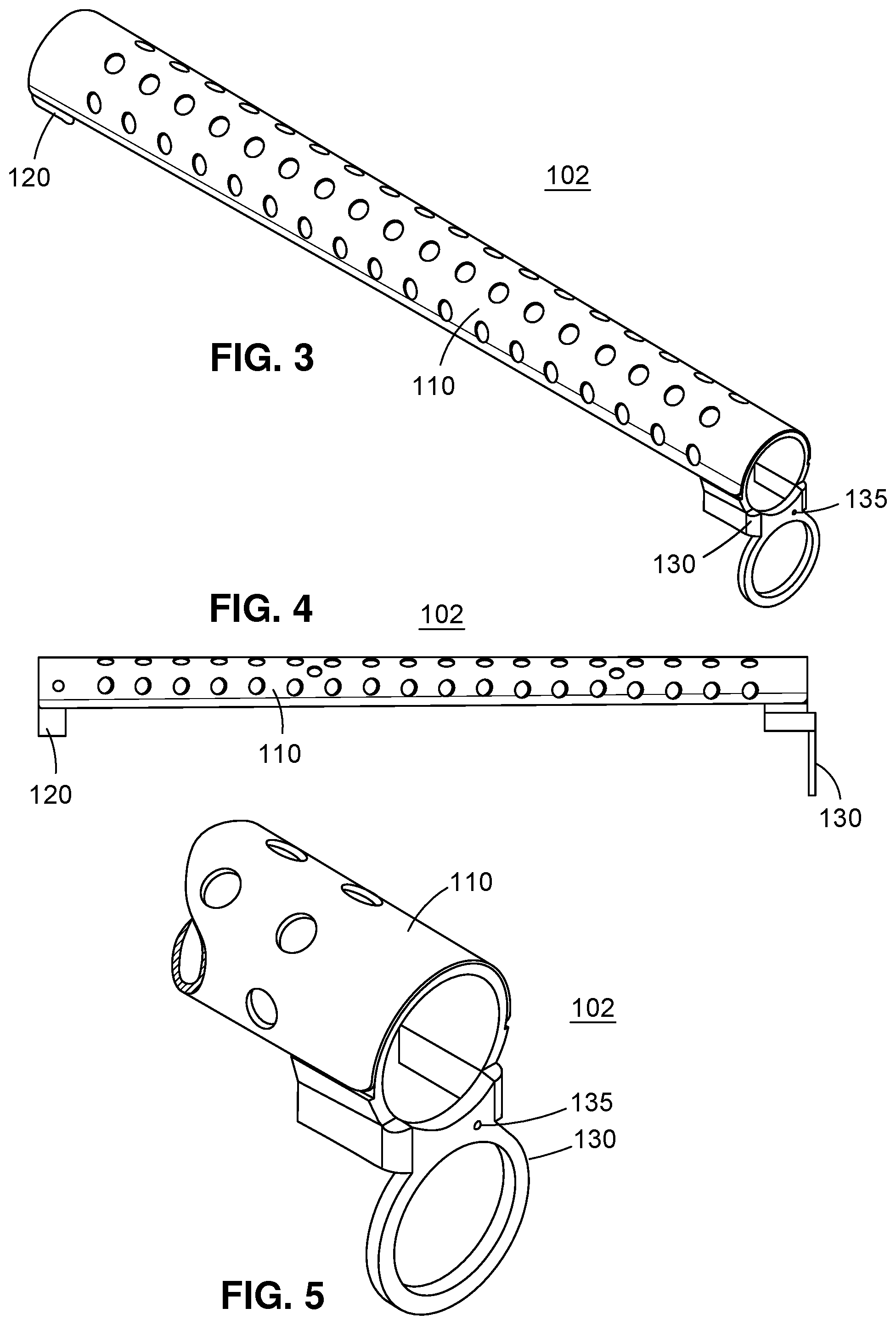 Patent US12305945 Figure 3 – Heat shield and firearm including the same