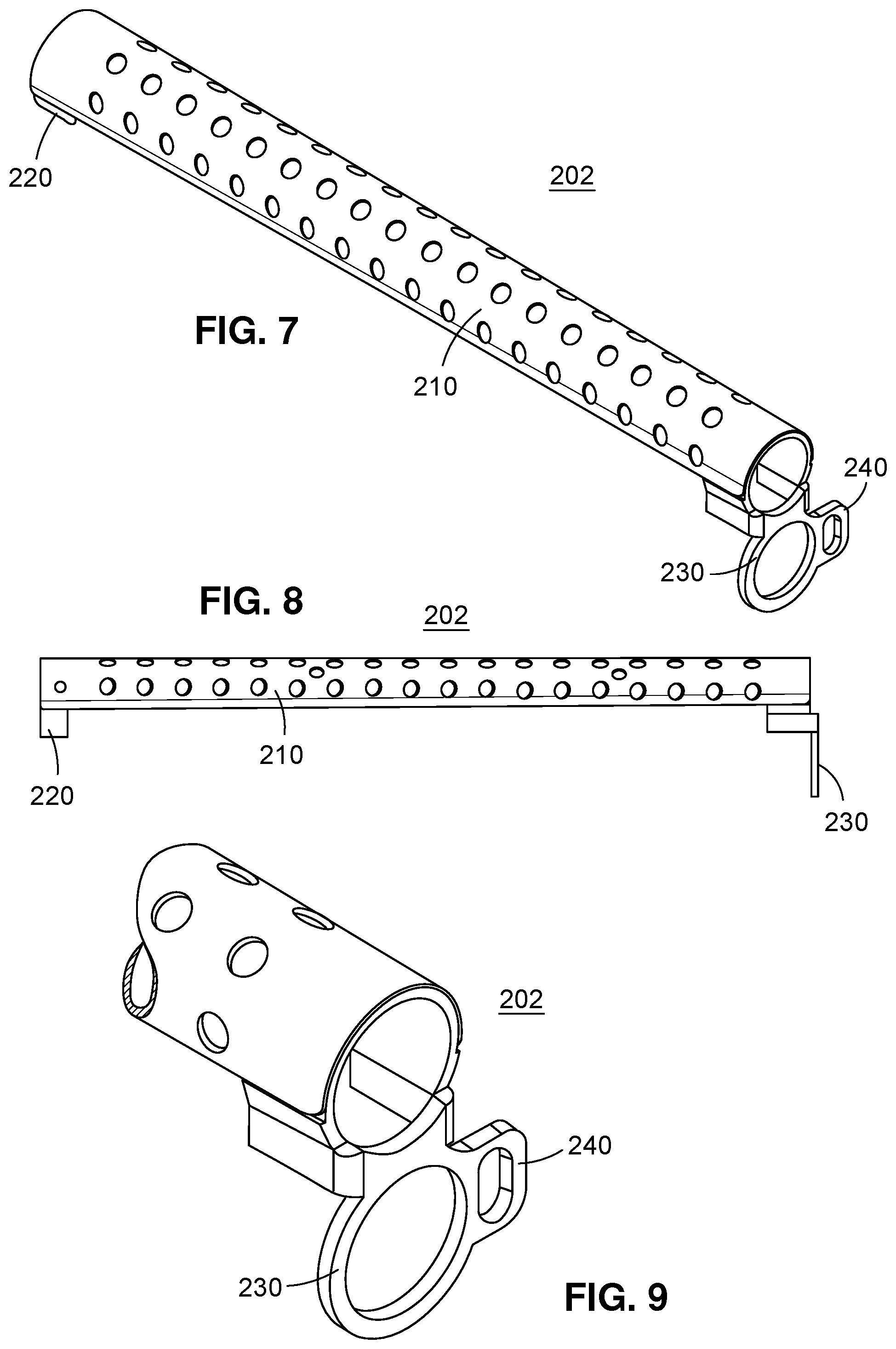 Patent US12305945 Figure 5 – Heat shield and firearm including the same