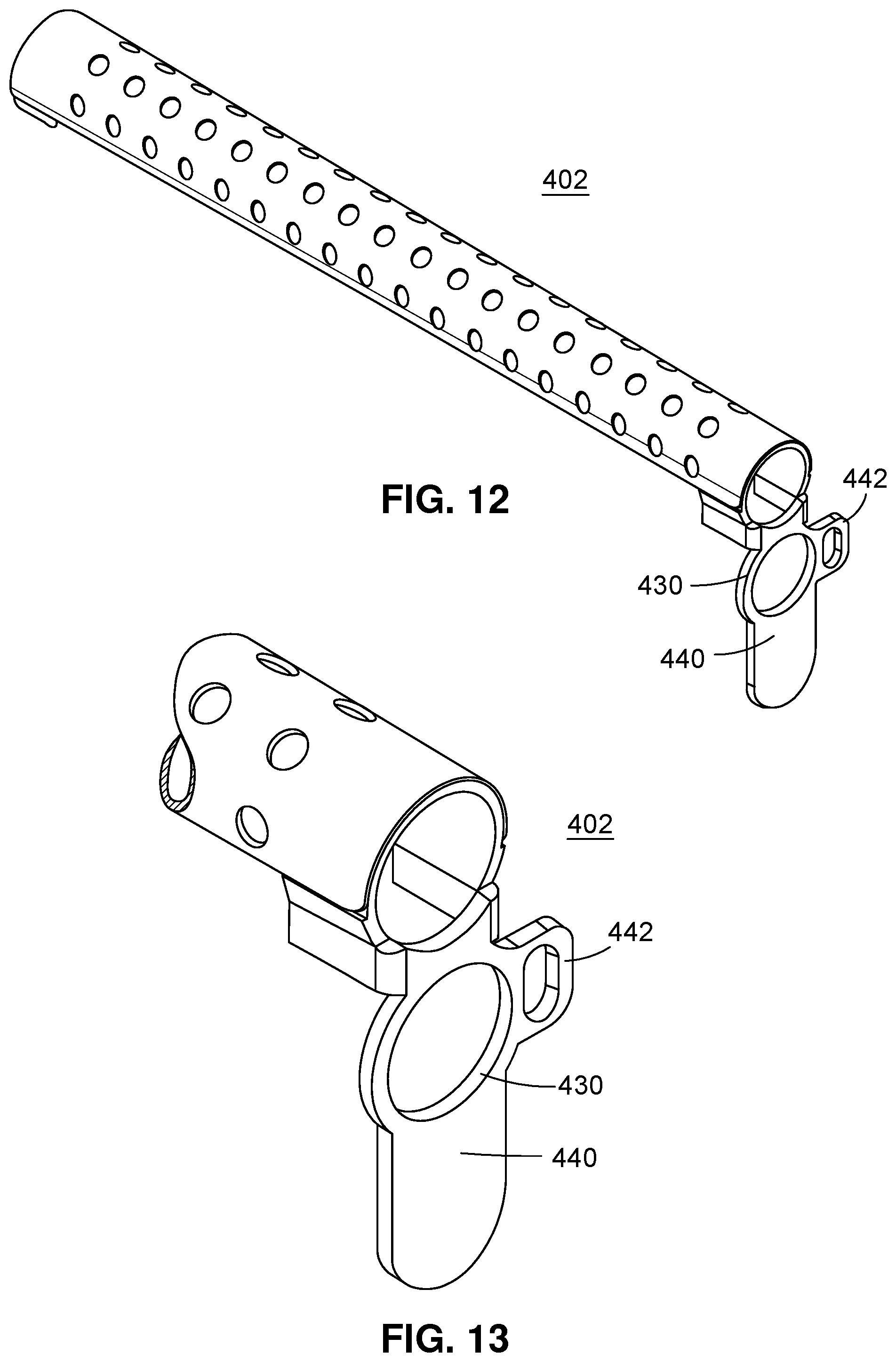 Patent US12305945 Figure 7 – Heat shield and firearm including the same