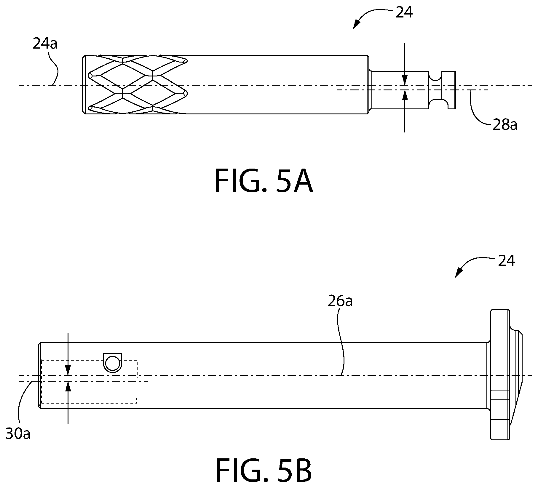 Patent US12305946 Figure 6 – Tool-less takedown rod for pistol