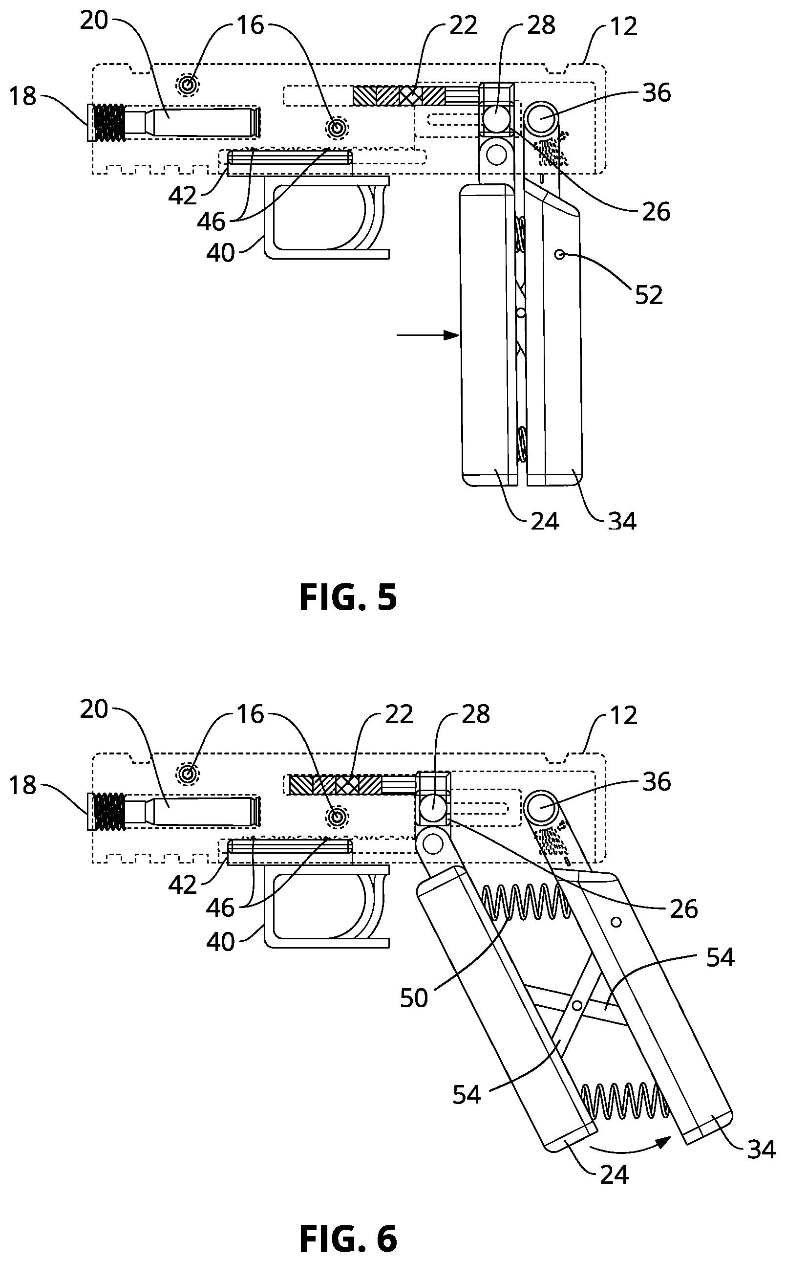 Patent US12305948 Figure 3 – Grip size measuring tool