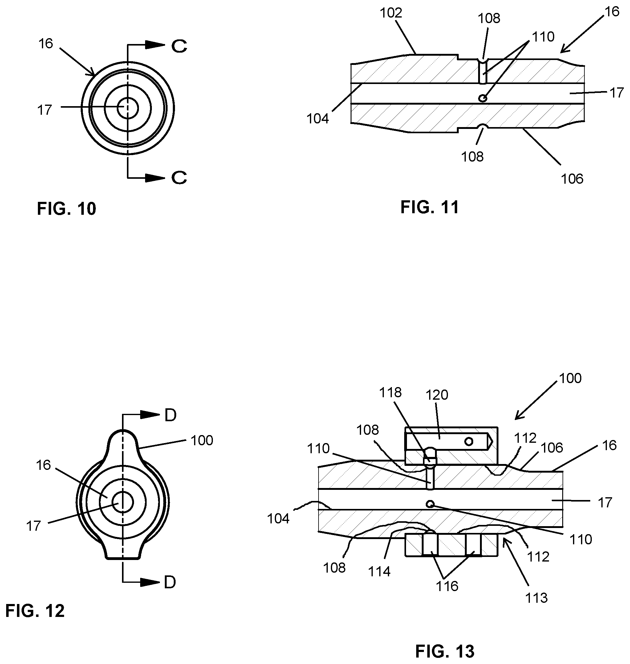Patent US12305949 Figure 5 – Firearm assemblies with multiple gas ports