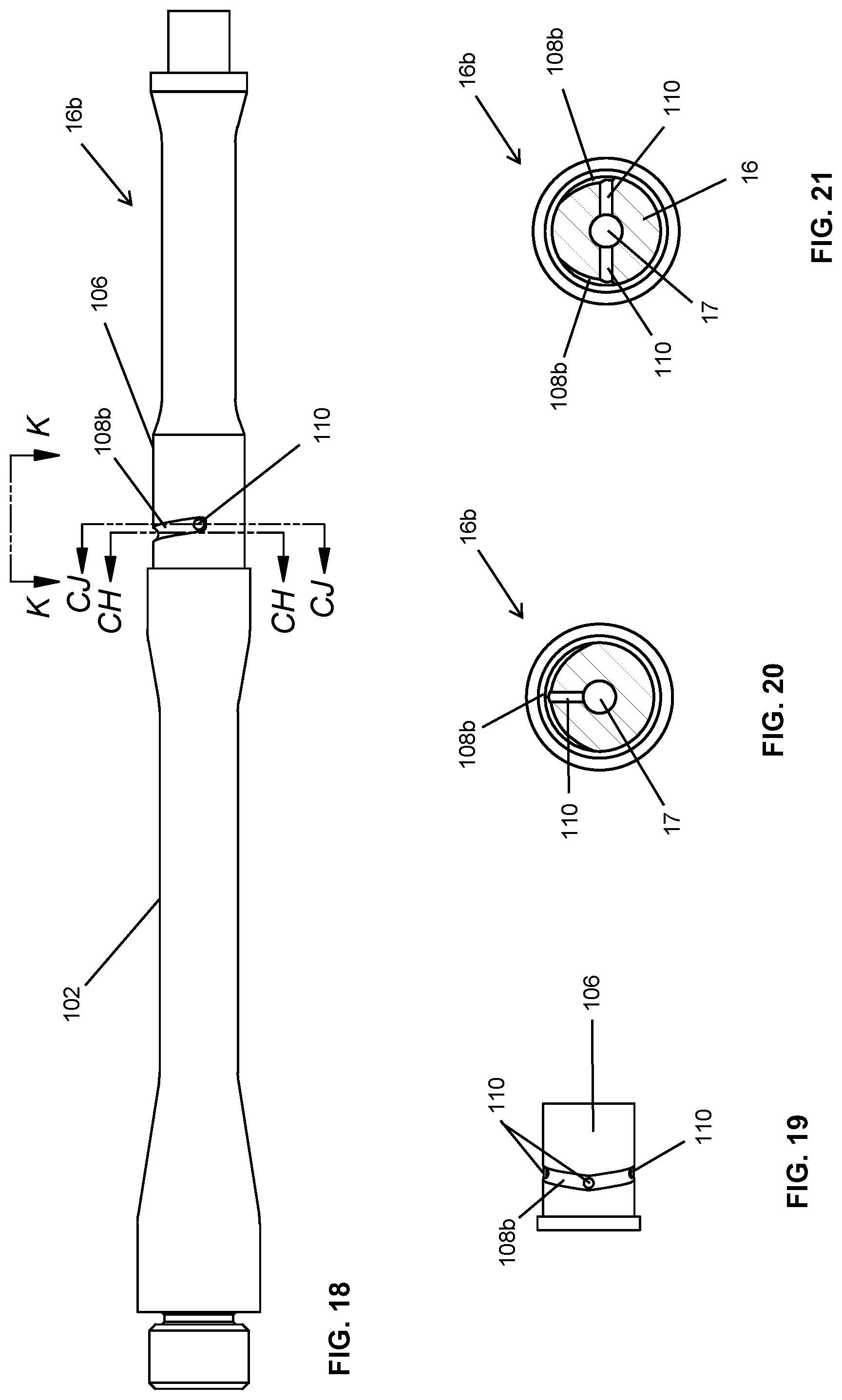 Patent US12305949 Figure 7 – Firearm assemblies with multiple gas ports