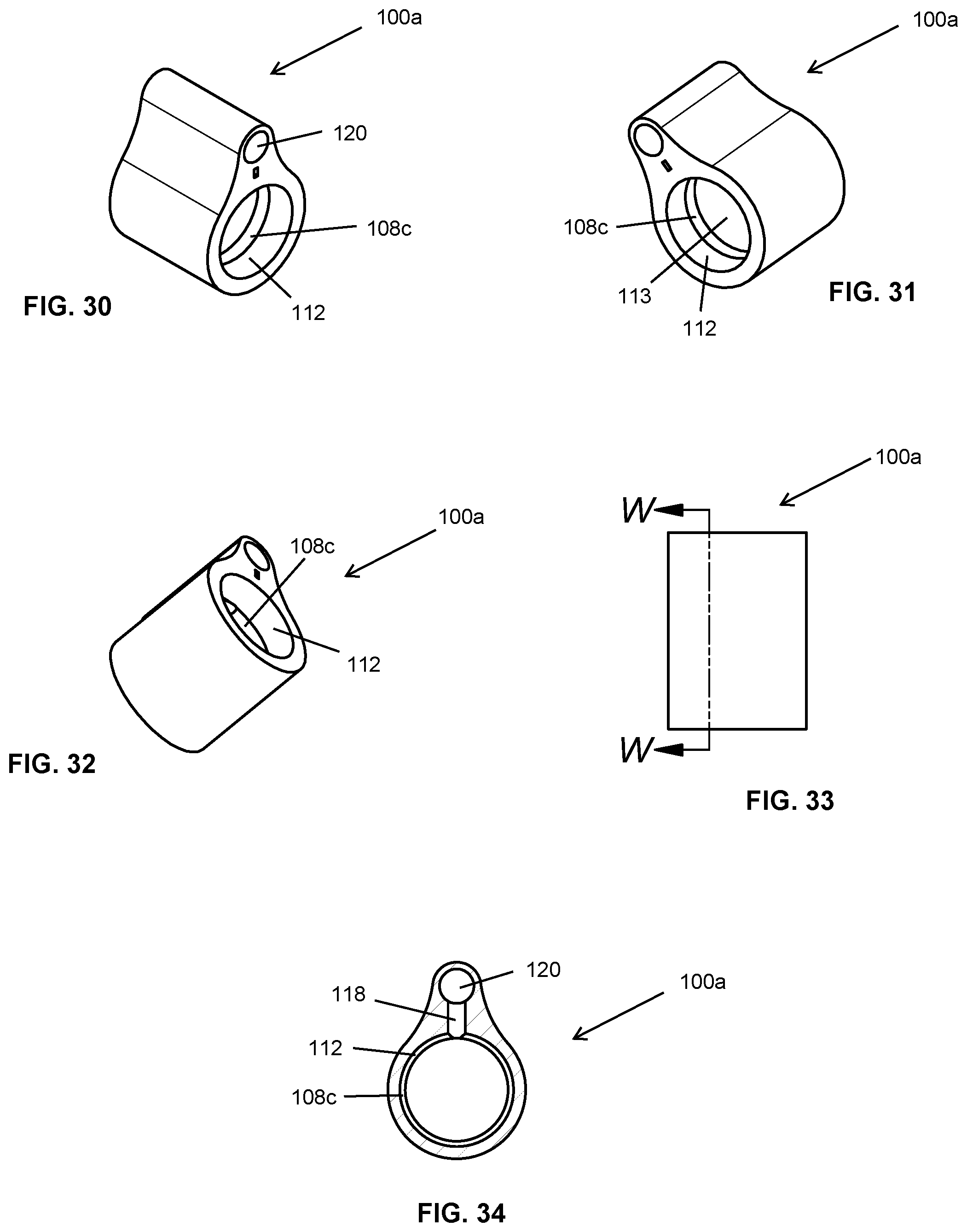 Patent US12305949 Figure 10 – Firearm assemblies with multiple gas ports