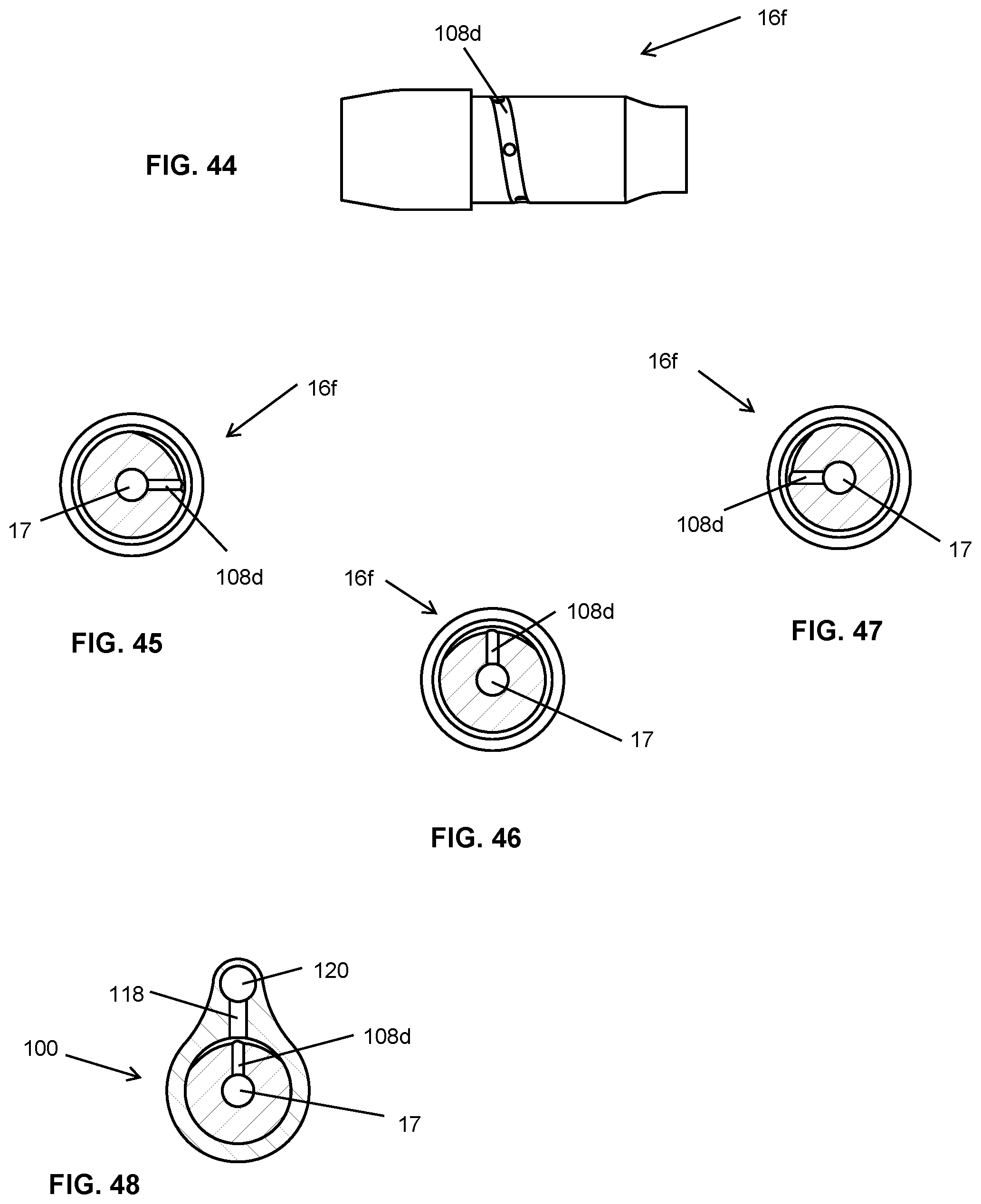 Patent US12305949 Figure 14 – Firearm assemblies with multiple gas ports