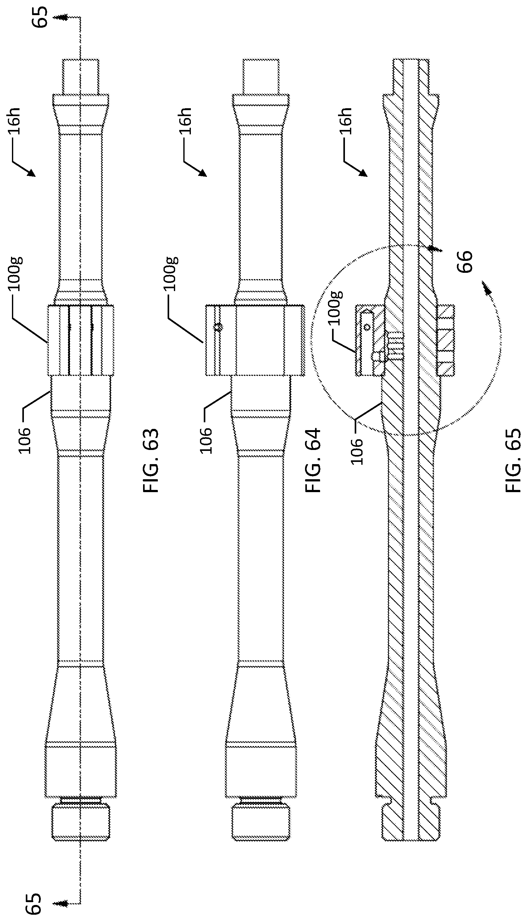 Patent US12305949 Figure 19 – Firearm assemblies with multiple gas ports