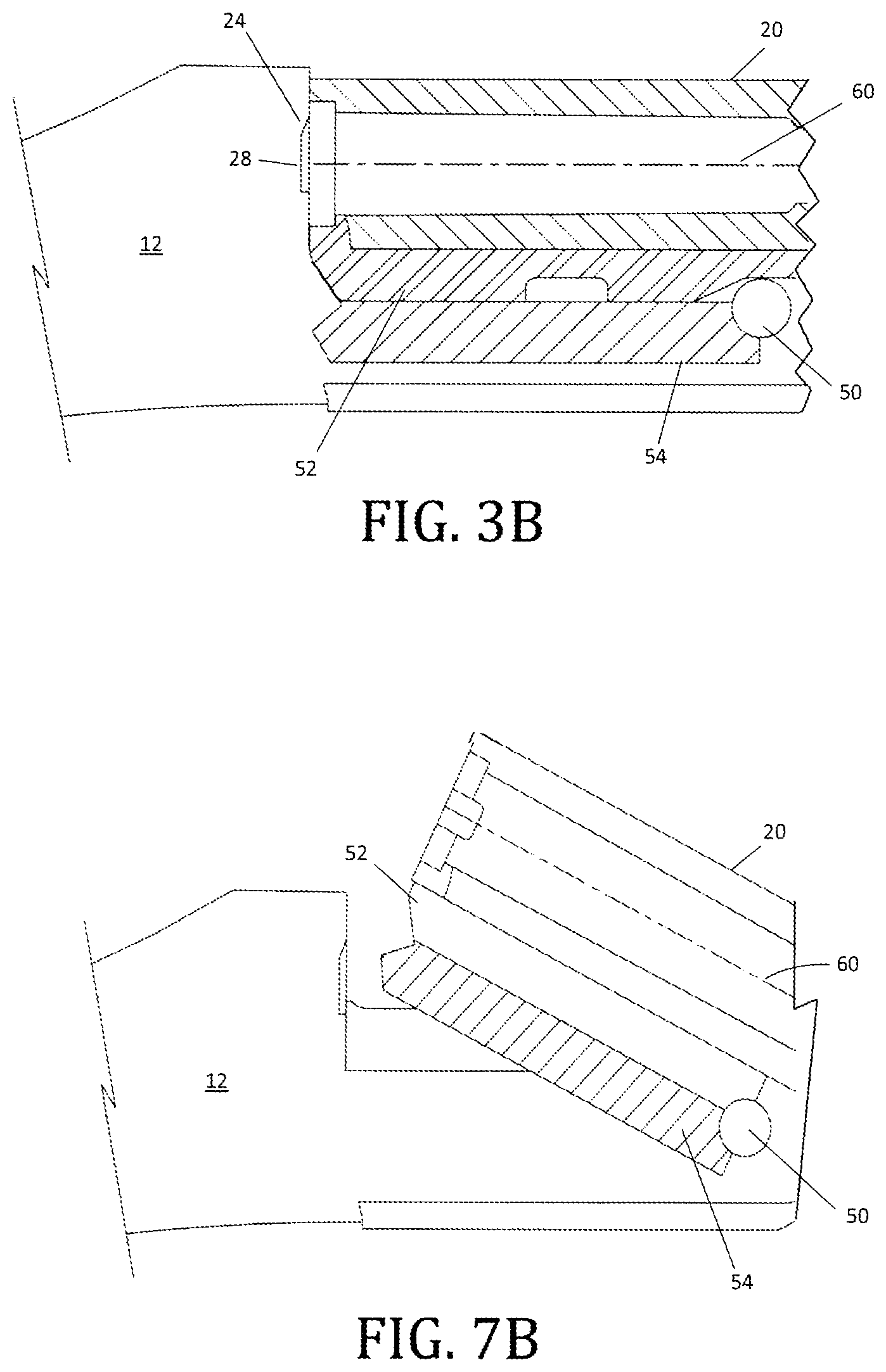 Patent US12305950 Figure 4 – Rifles and muzzle loading rifles receiving propellant charge with an extended primer cap in a bolt action configuration, and method of loading