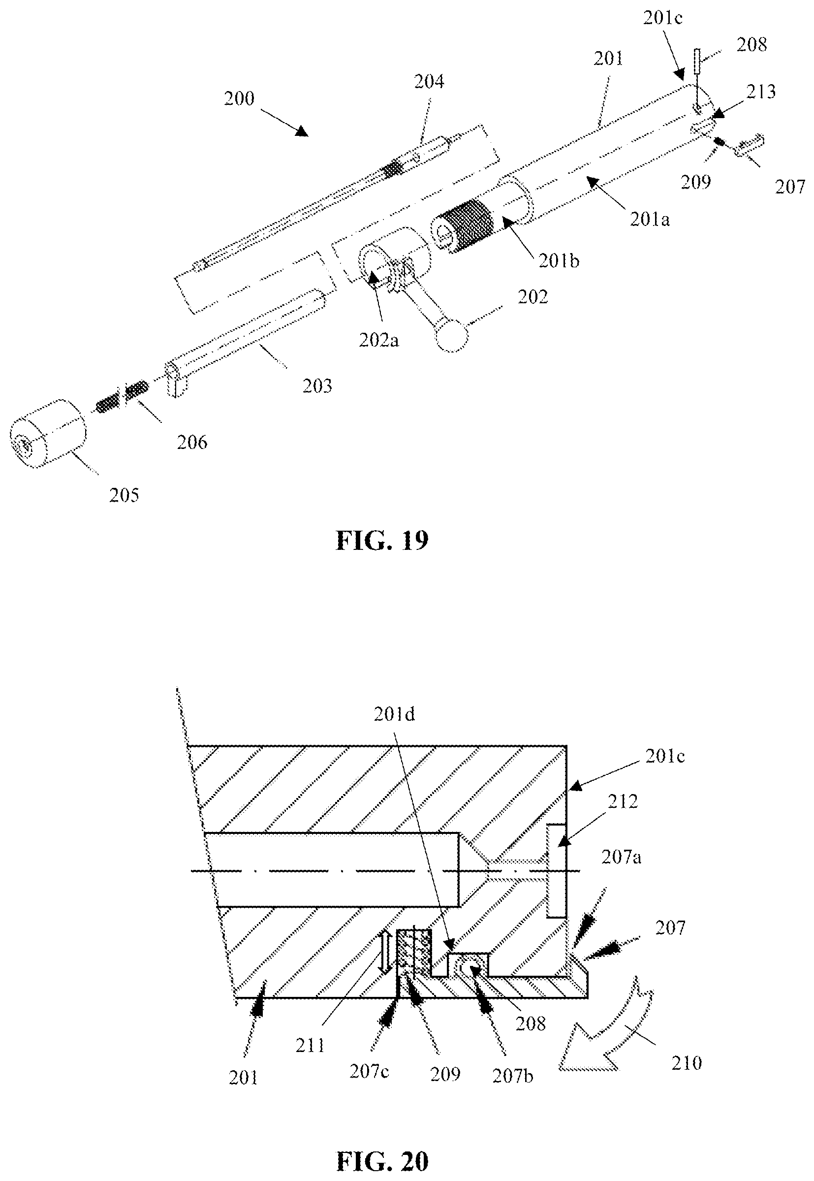 Patent US12305950 Figure 13 – Rifles and muzzle loading rifles receiving propellant charge with an extended primer cap in a bolt action configuration, and method of loading