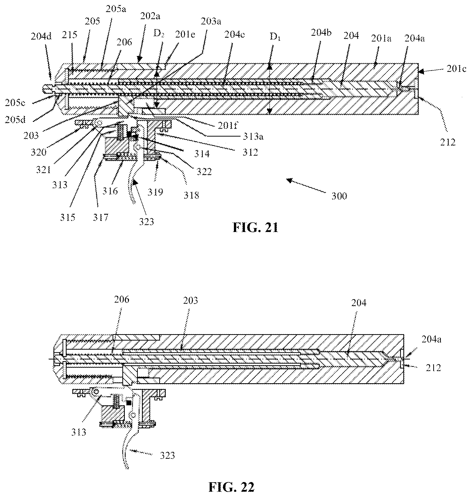 Patent US12305950 Figure 14 – Rifles and muzzle loading rifles receiving propellant charge with an extended primer cap in a bolt action configuration, and method of loading