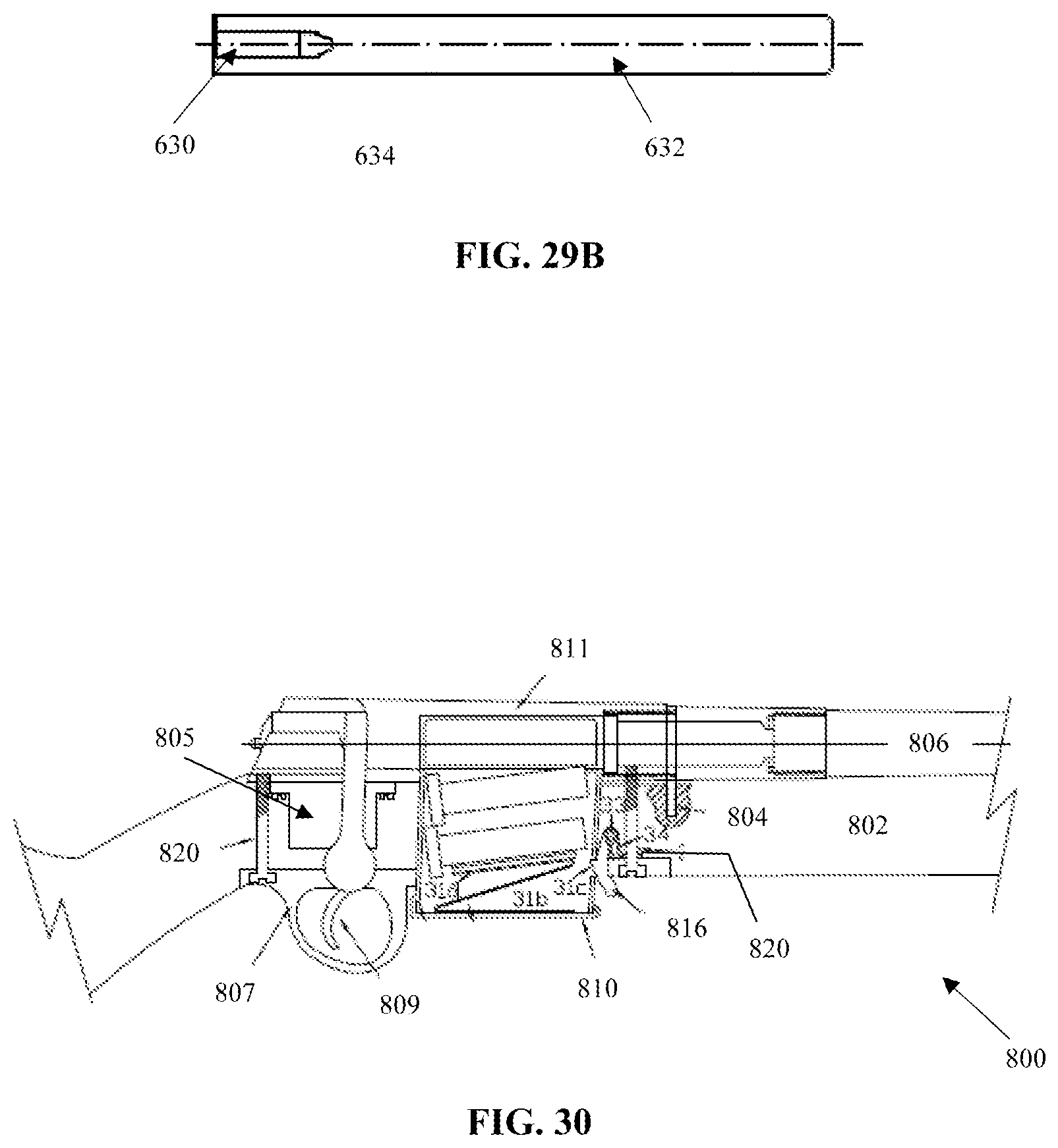 Patent US12305950 Figure 20 – Rifles and muzzle loading rifles receiving propellant charge with an extended primer cap in a bolt action configuration, and method of loading