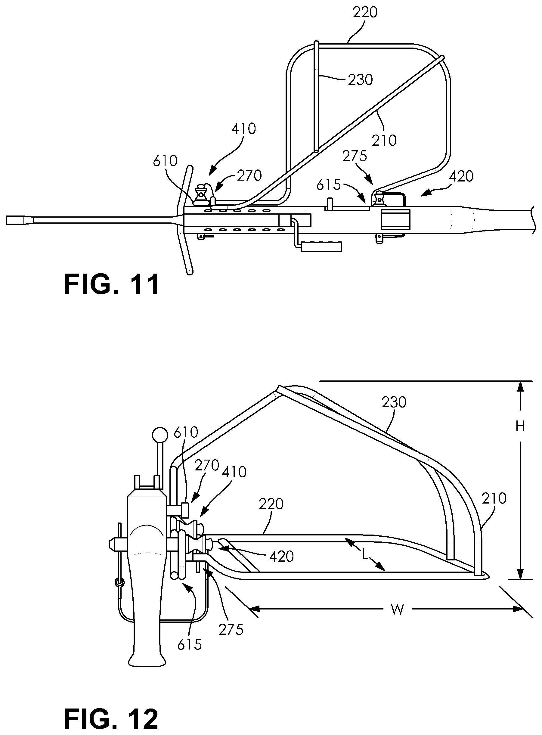 Patent US12305951 Figure 7 – System, apparatus, and method for collecting ammunition casings