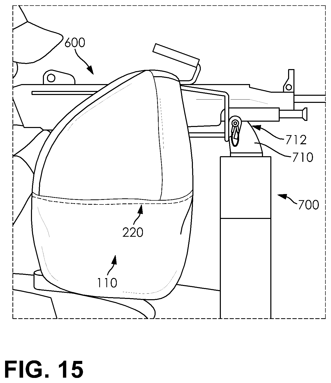 Patent US12305951 Figure 9 – System, apparatus, and method for collecting ammunition casings
