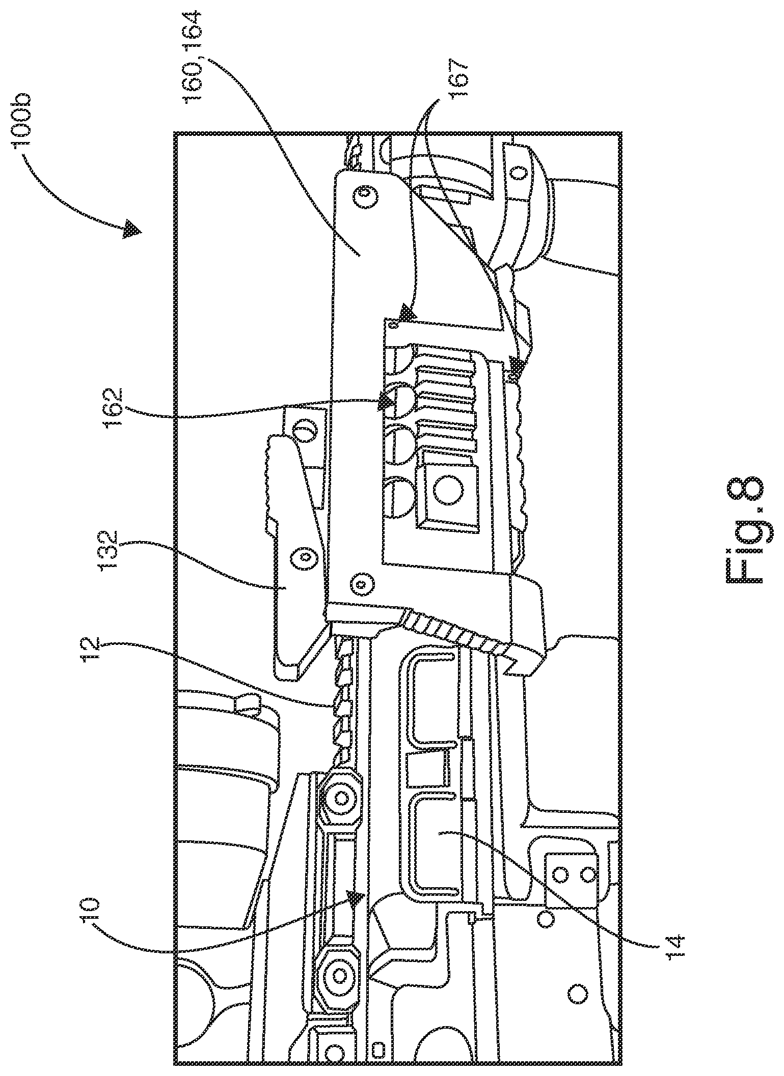 Patent US12305952 Figure 8 – Systems and methods related to selective capture of spent shell casings