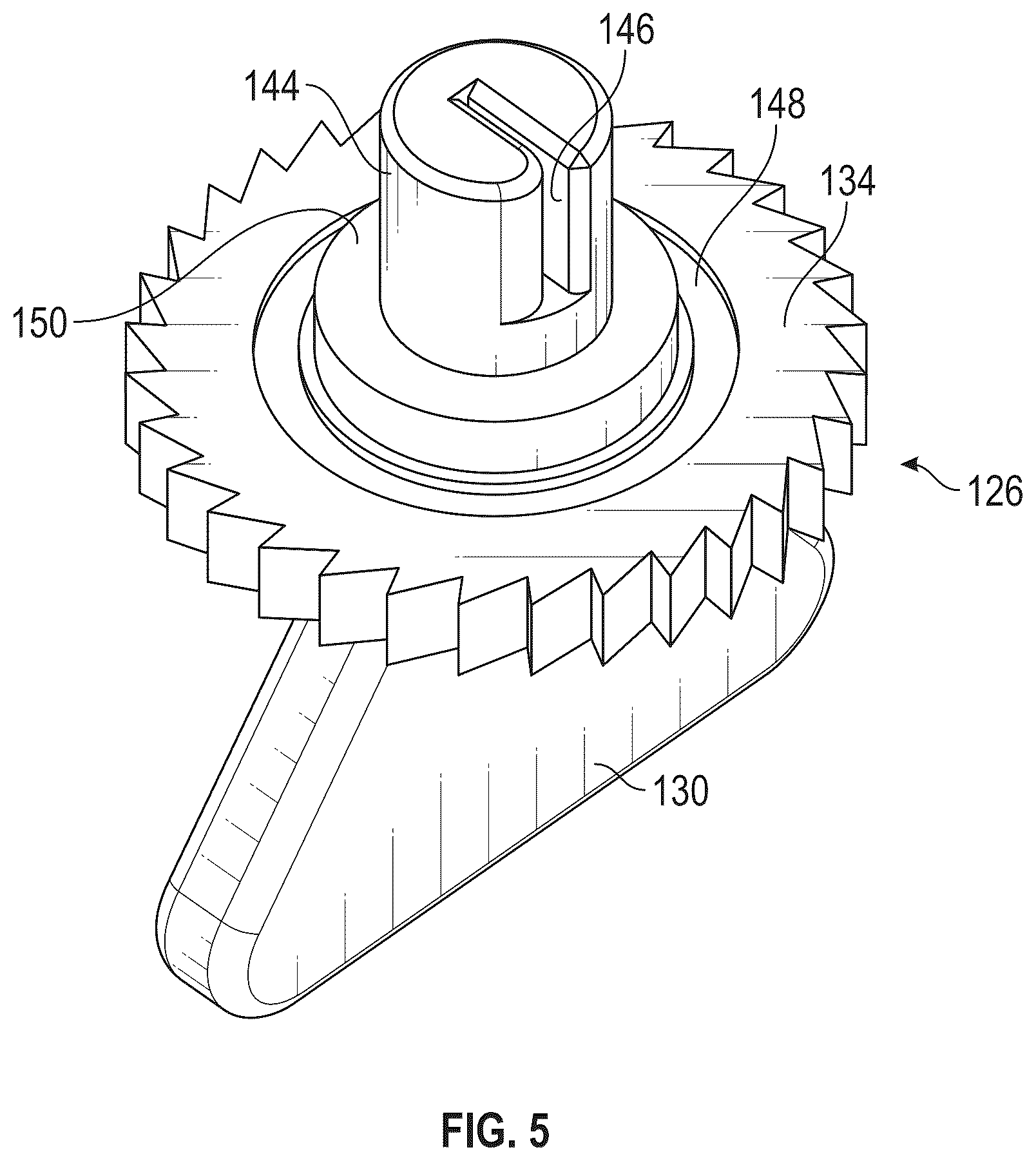 Patent US12305953 Figure 5 – Jam-resistant drum magazine