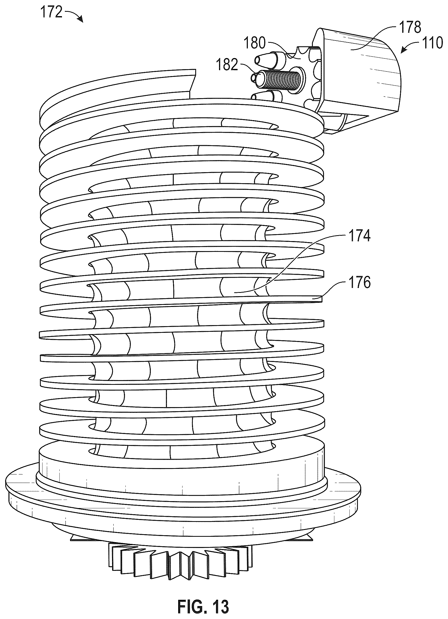 Patent US12305953 Figure 12 – Jam-resistant drum magazine