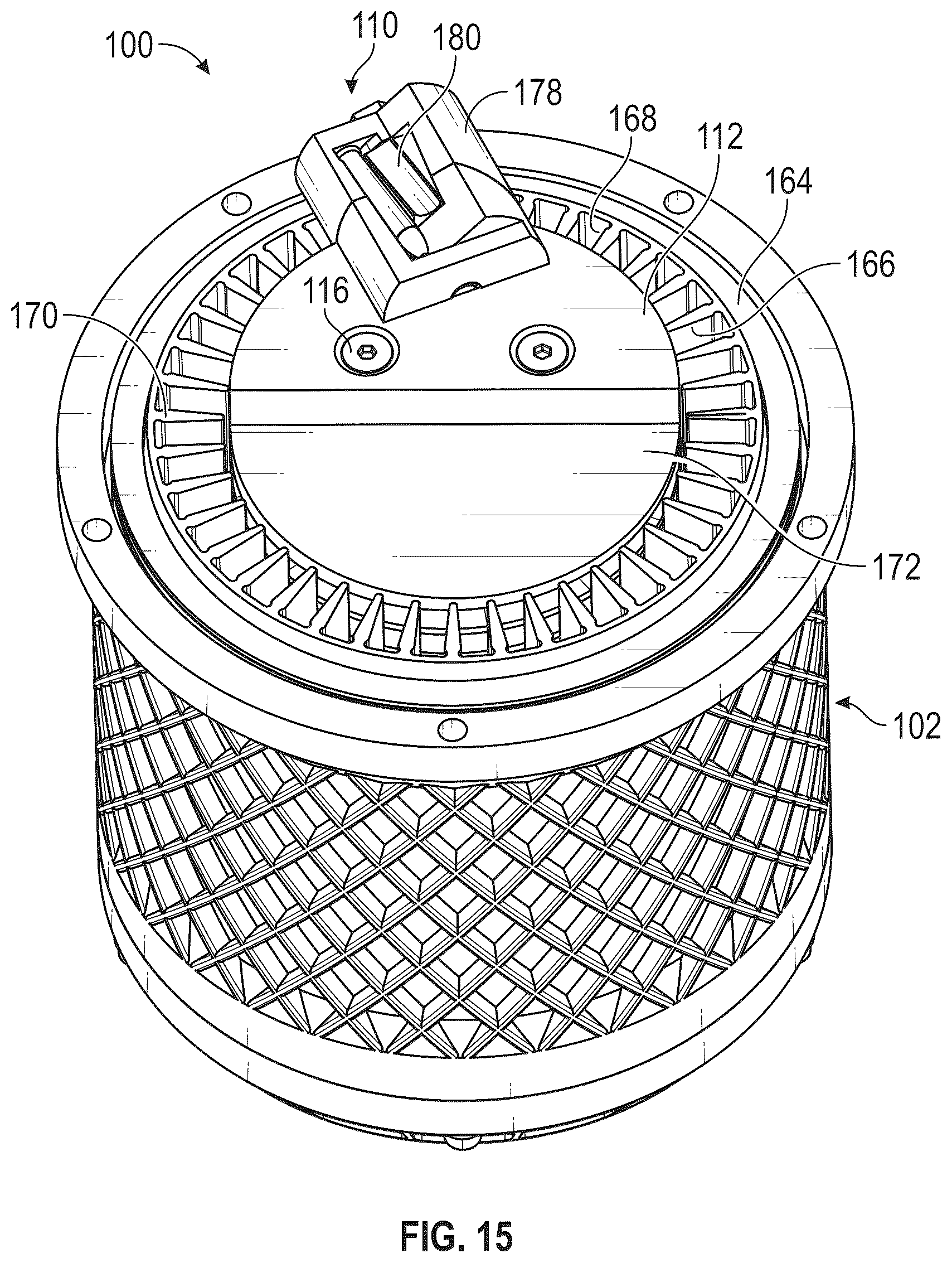 Patent US12305953 Figure 14 – Jam-resistant drum magazine