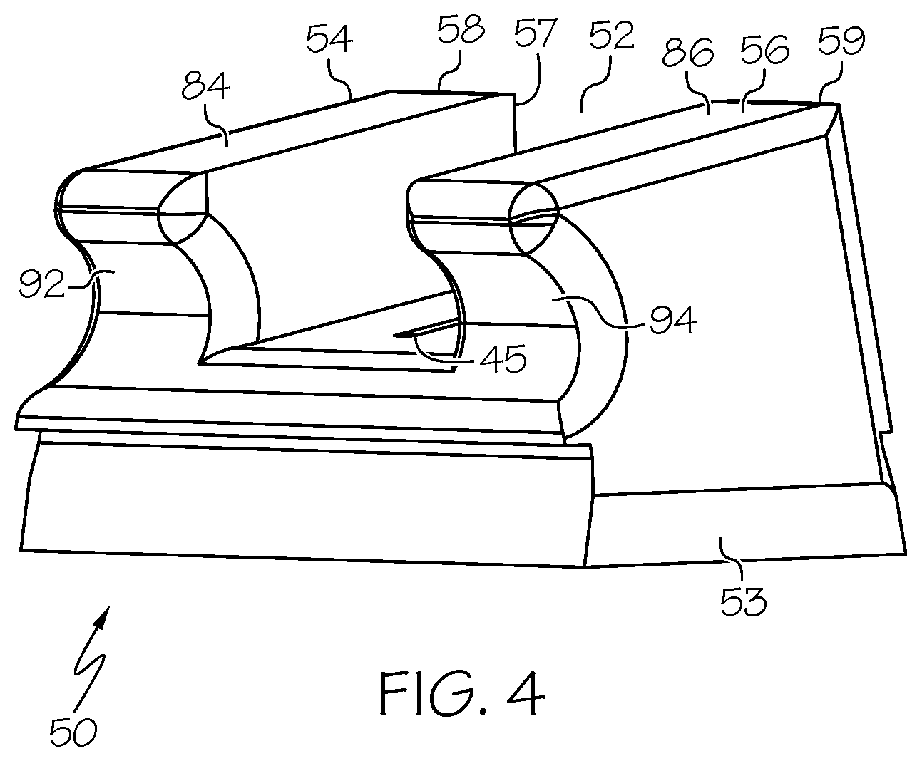 Patent US12305957 Figure 4 – Aiming apparatus