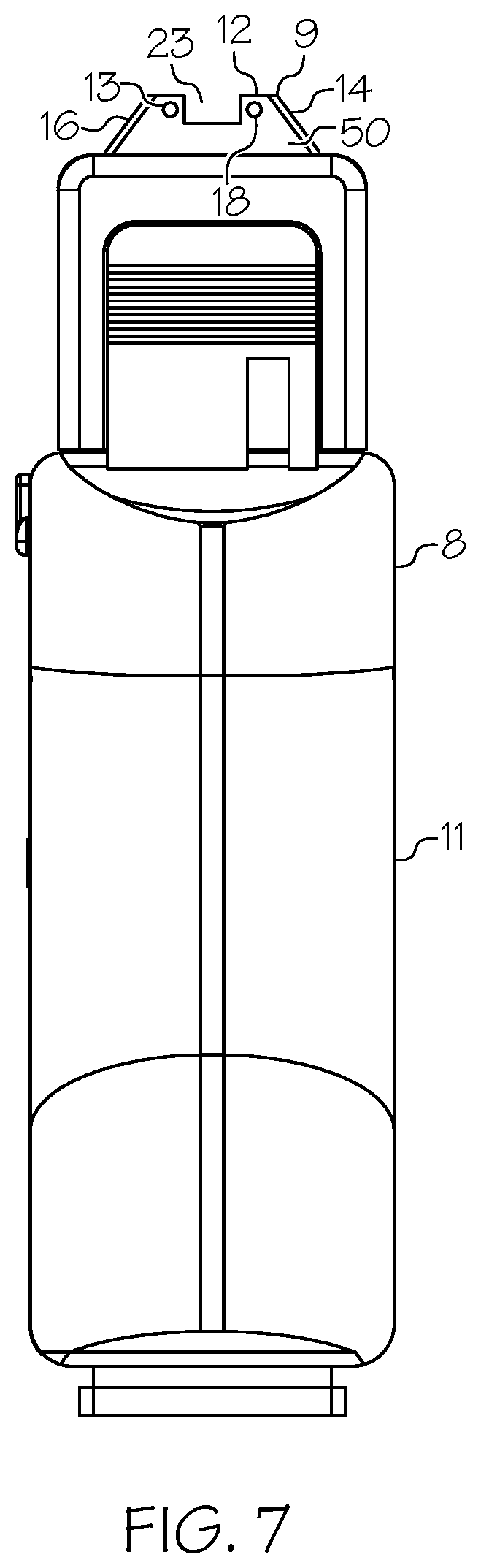 Patent US12305957 Figure 7 – Aiming apparatus