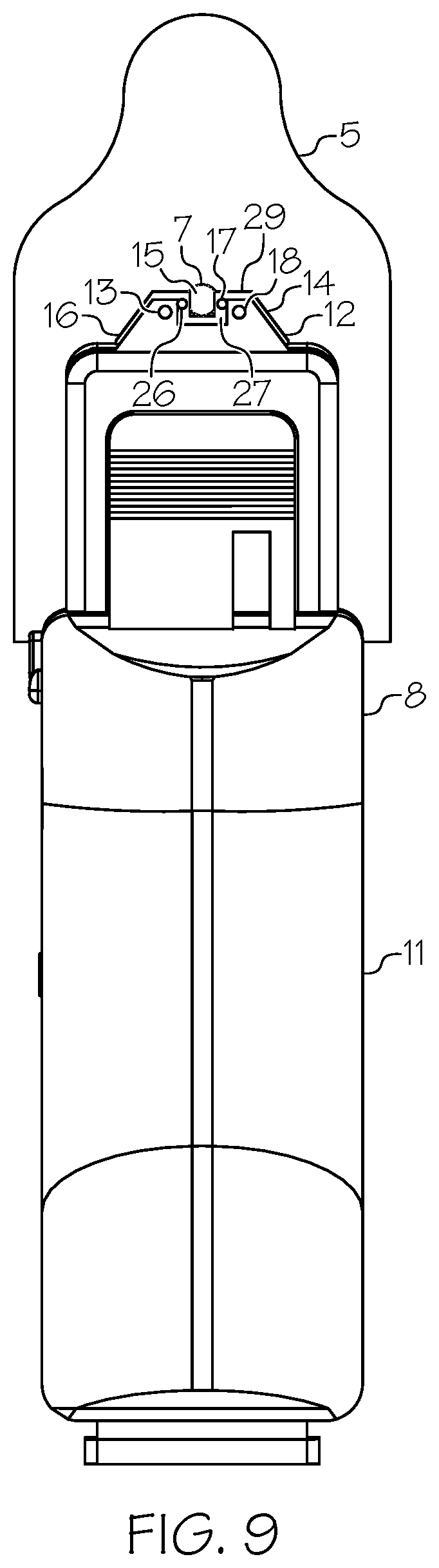 Patent US12305957 Figure 9 – Aiming apparatus