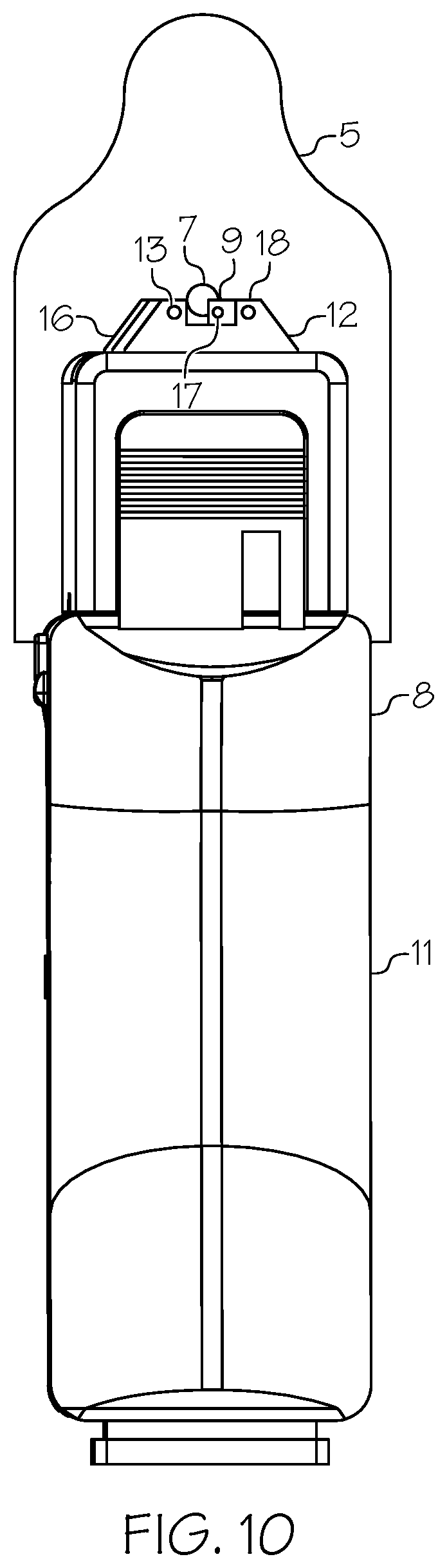 Patent US12305957 Figure 10 – Aiming apparatus