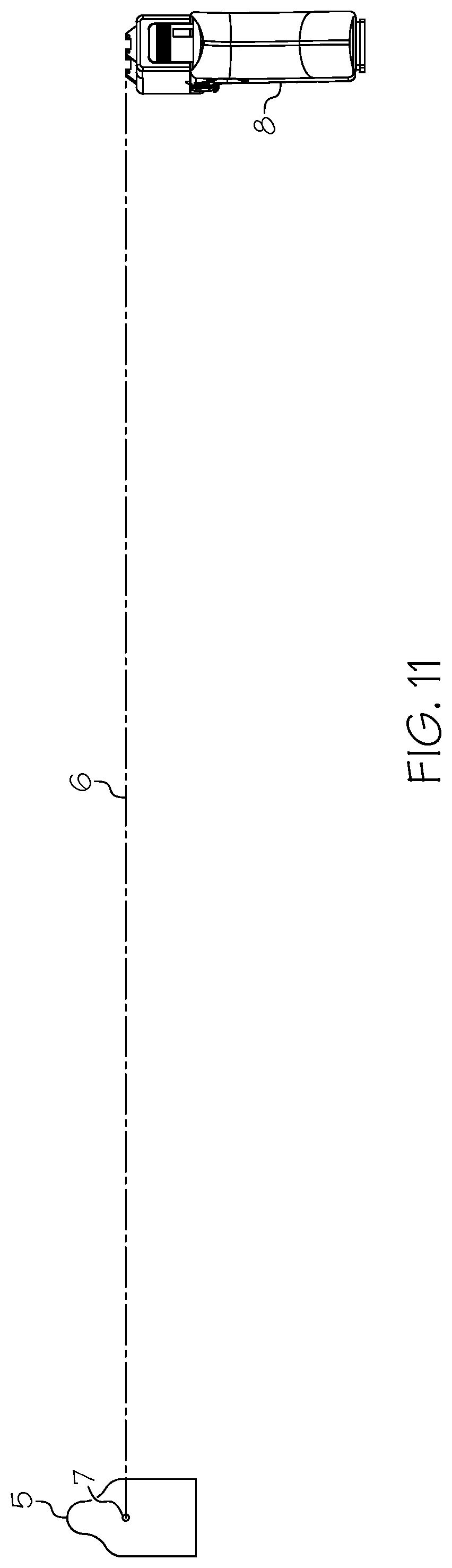 Patent US12305957 Figure 11 – Aiming apparatus