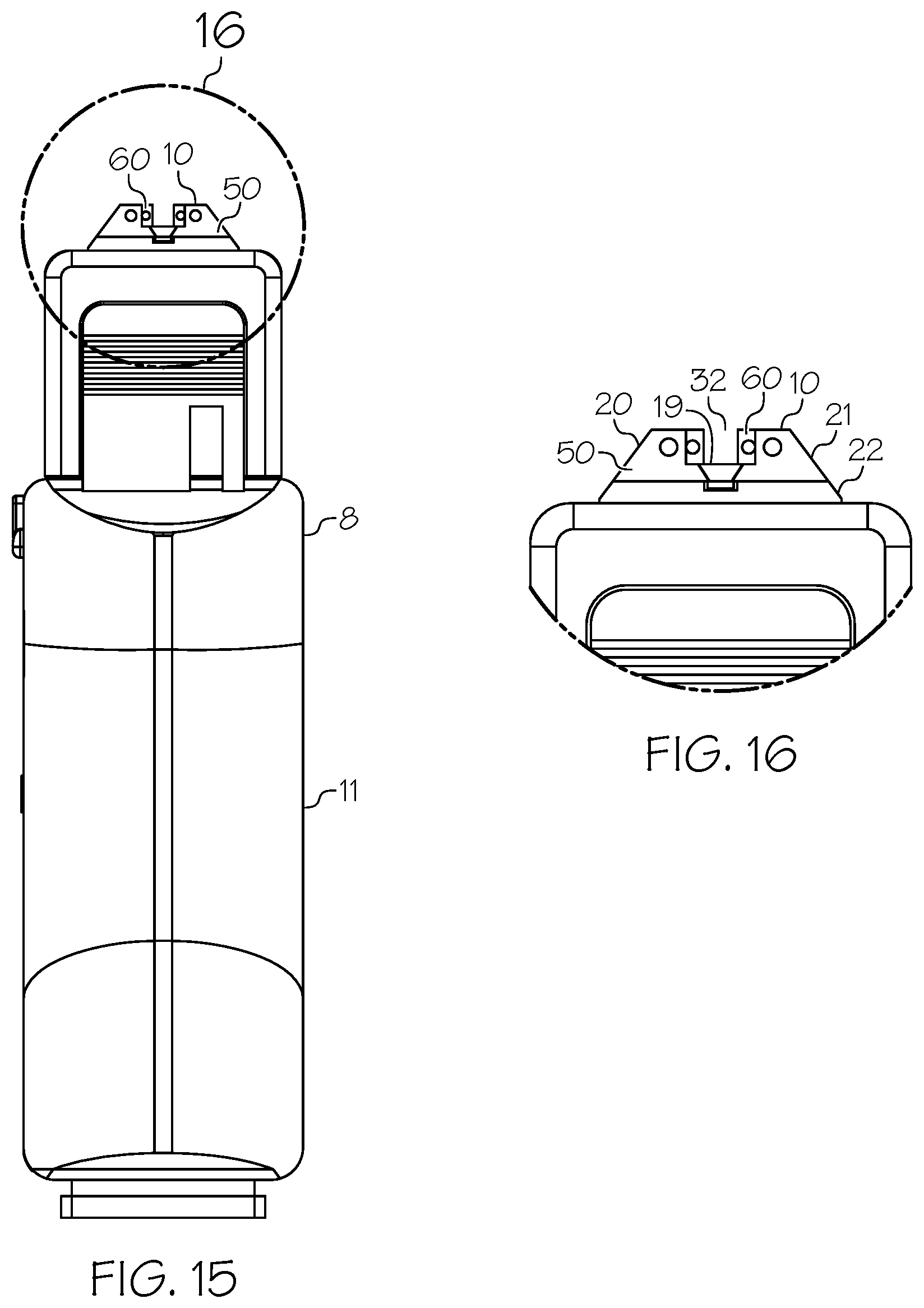 Patent US12305957 Figure 15 – Aiming apparatus