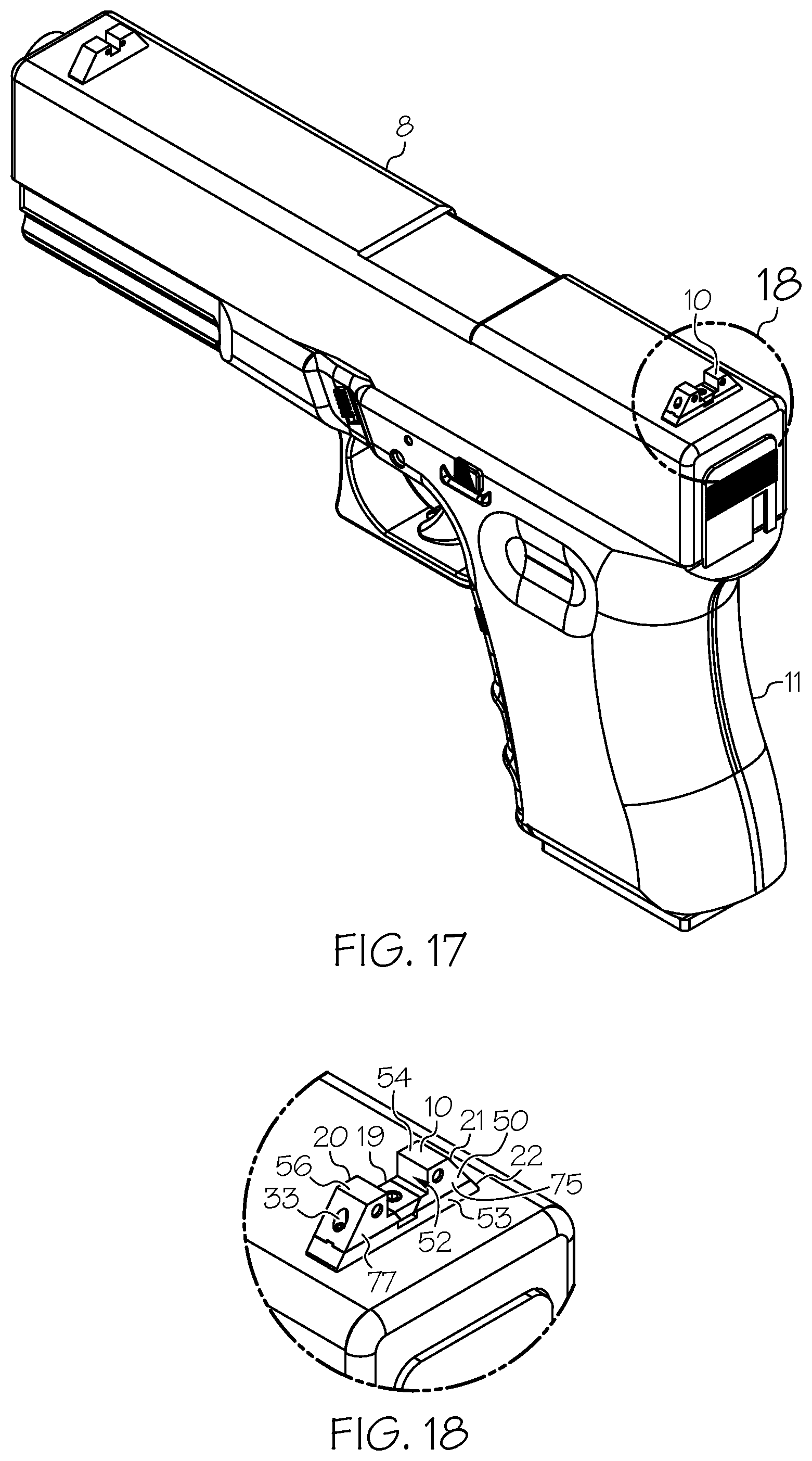 Patent US12305957 Figure 16 – Aiming apparatus