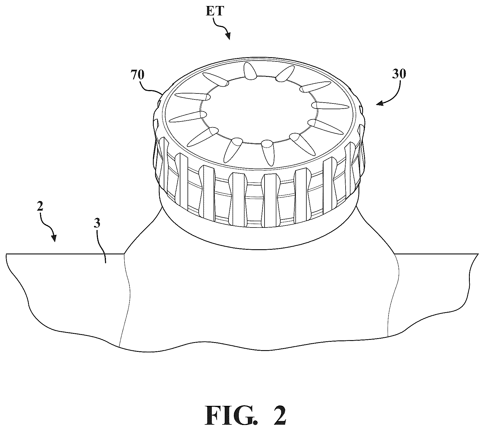 Patent US12305959 Figure 2 – Modifiable turret for optical scope