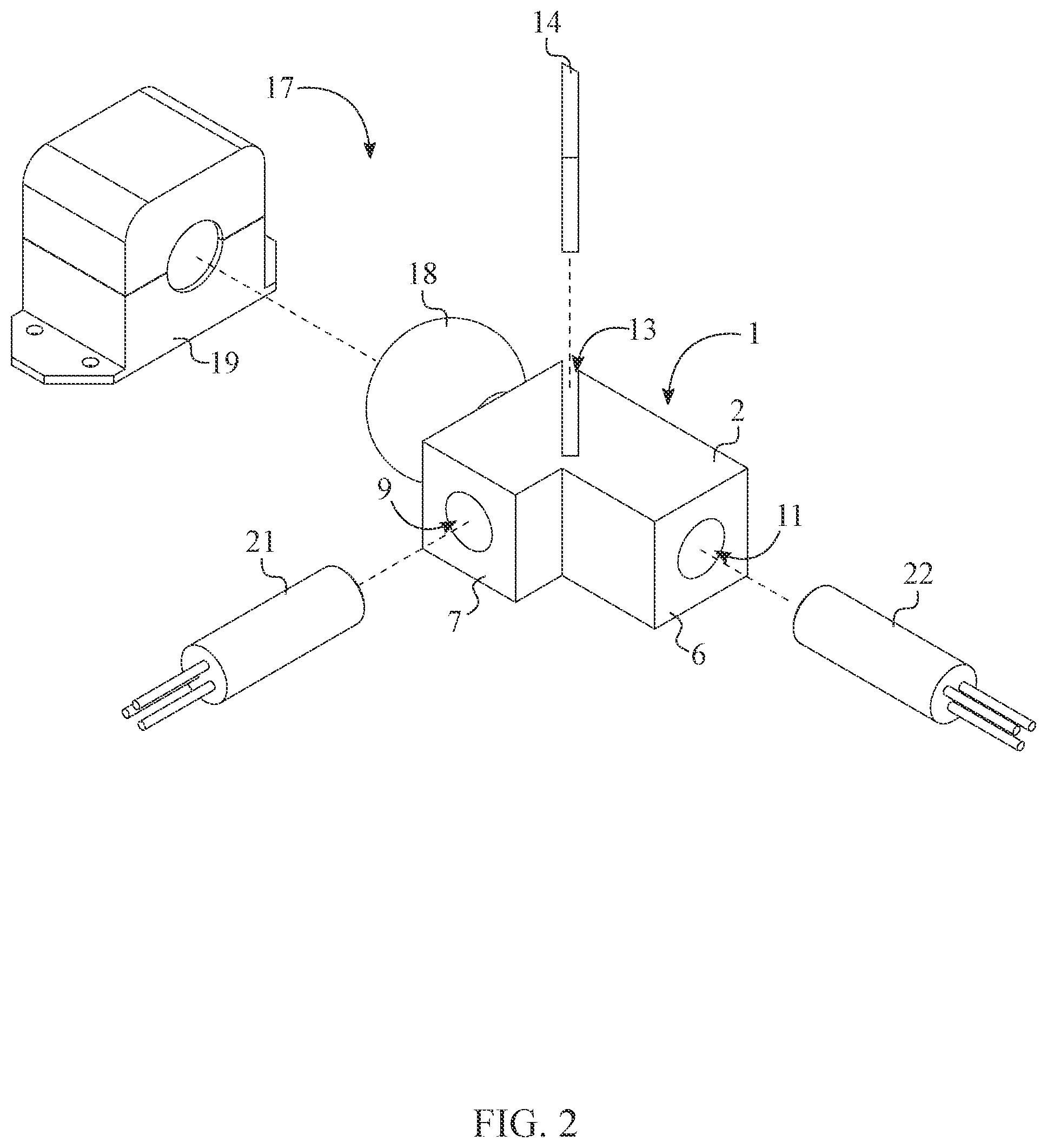 Patent US12305960 Figure 2 – Concentric collocated aiming device