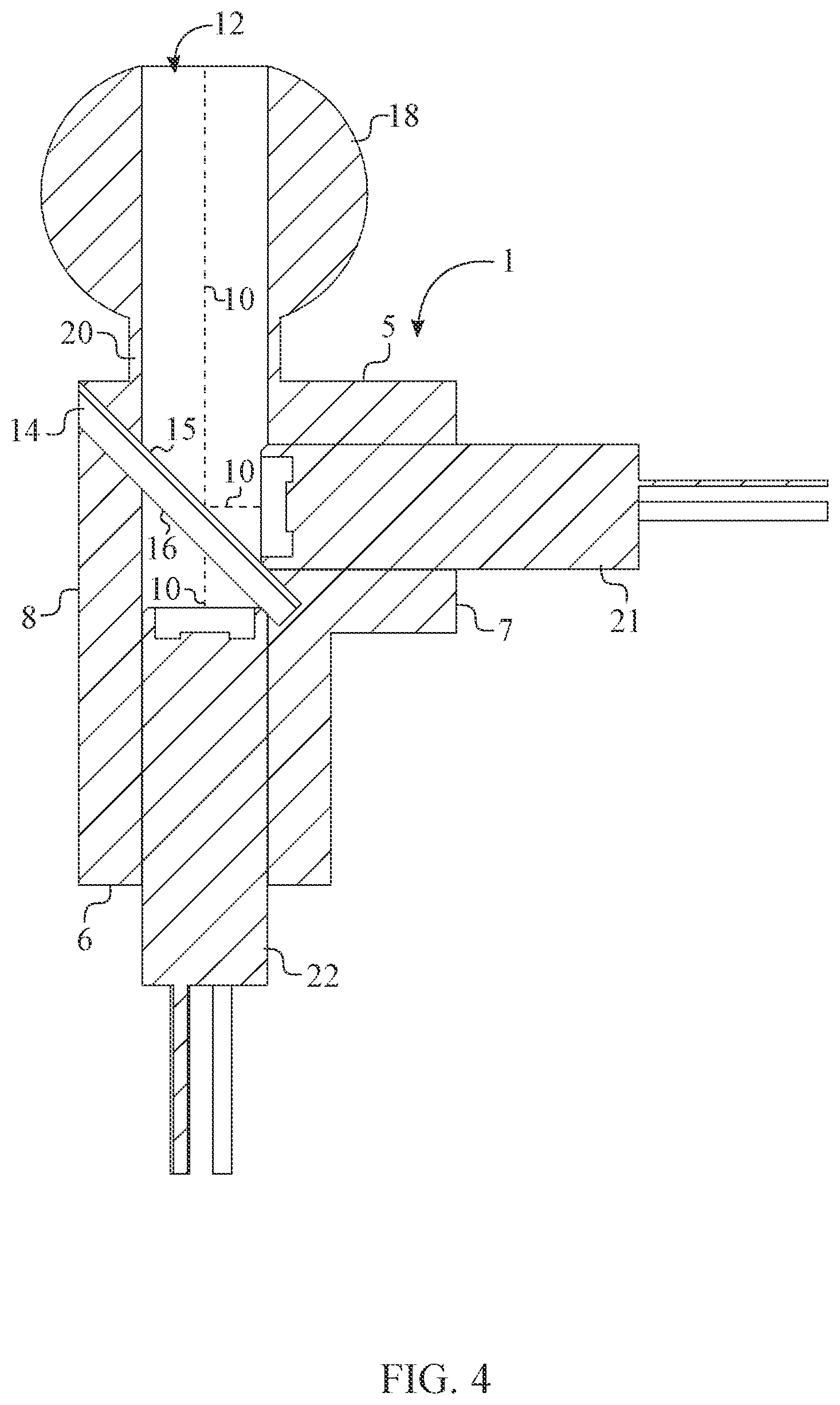 Patent US12305960 Figure 4 – Concentric collocated aiming device