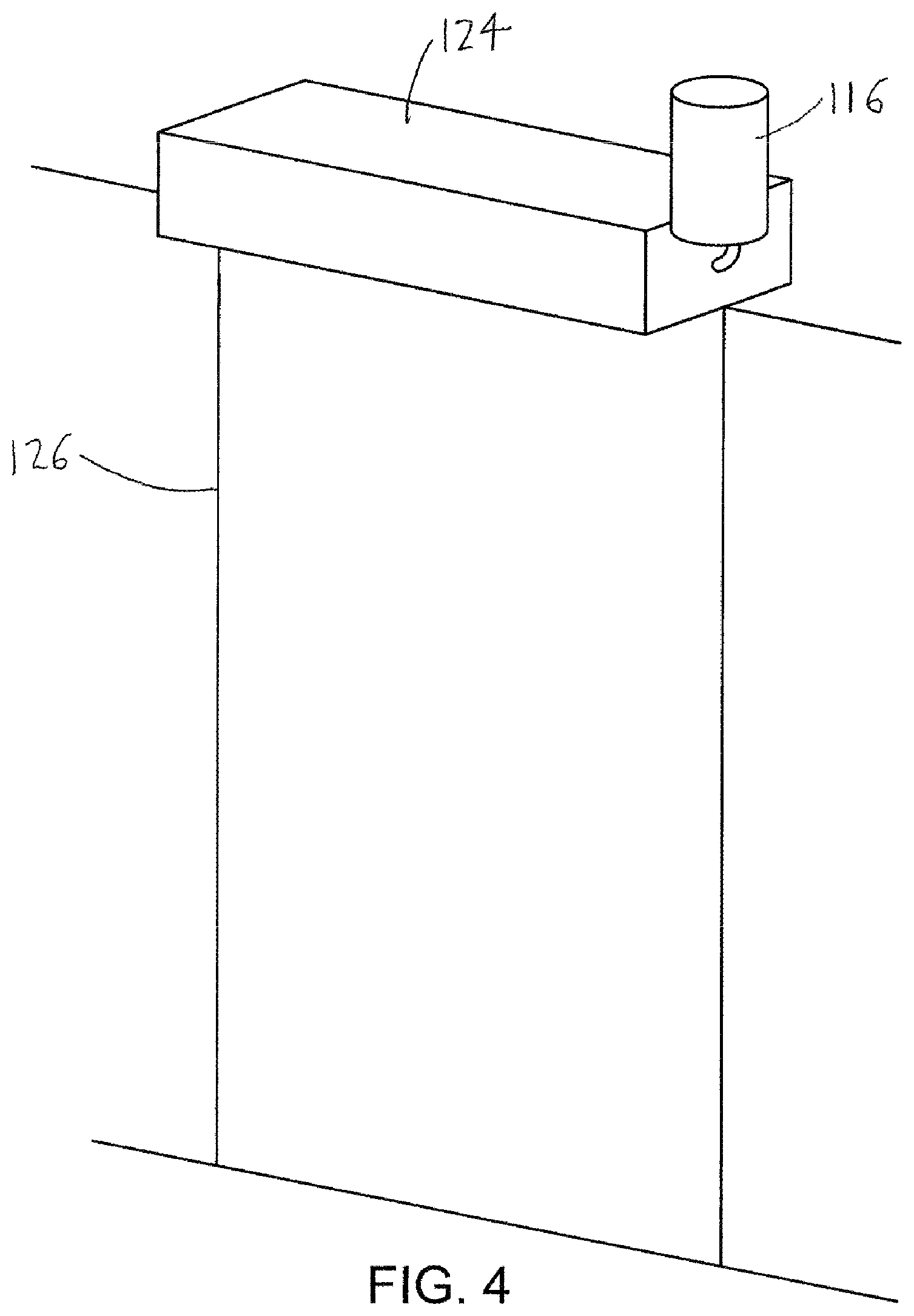 Patent US12305962 Figure 3 – Projectile shield with enhanced projectile rebound/ricochet