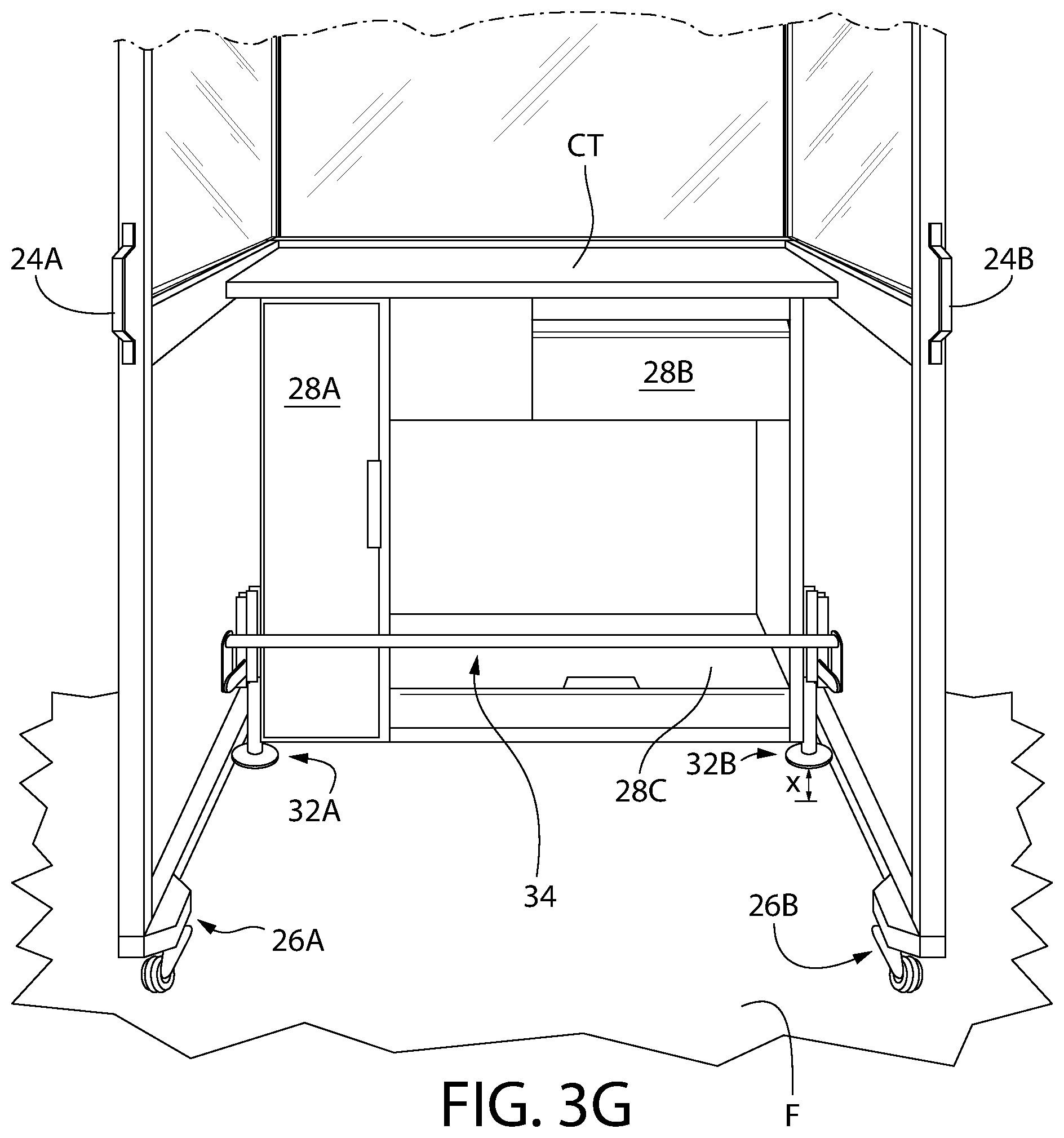 Patent US12305963 Figure 9 – Mobile and stationary protective attendant stations
