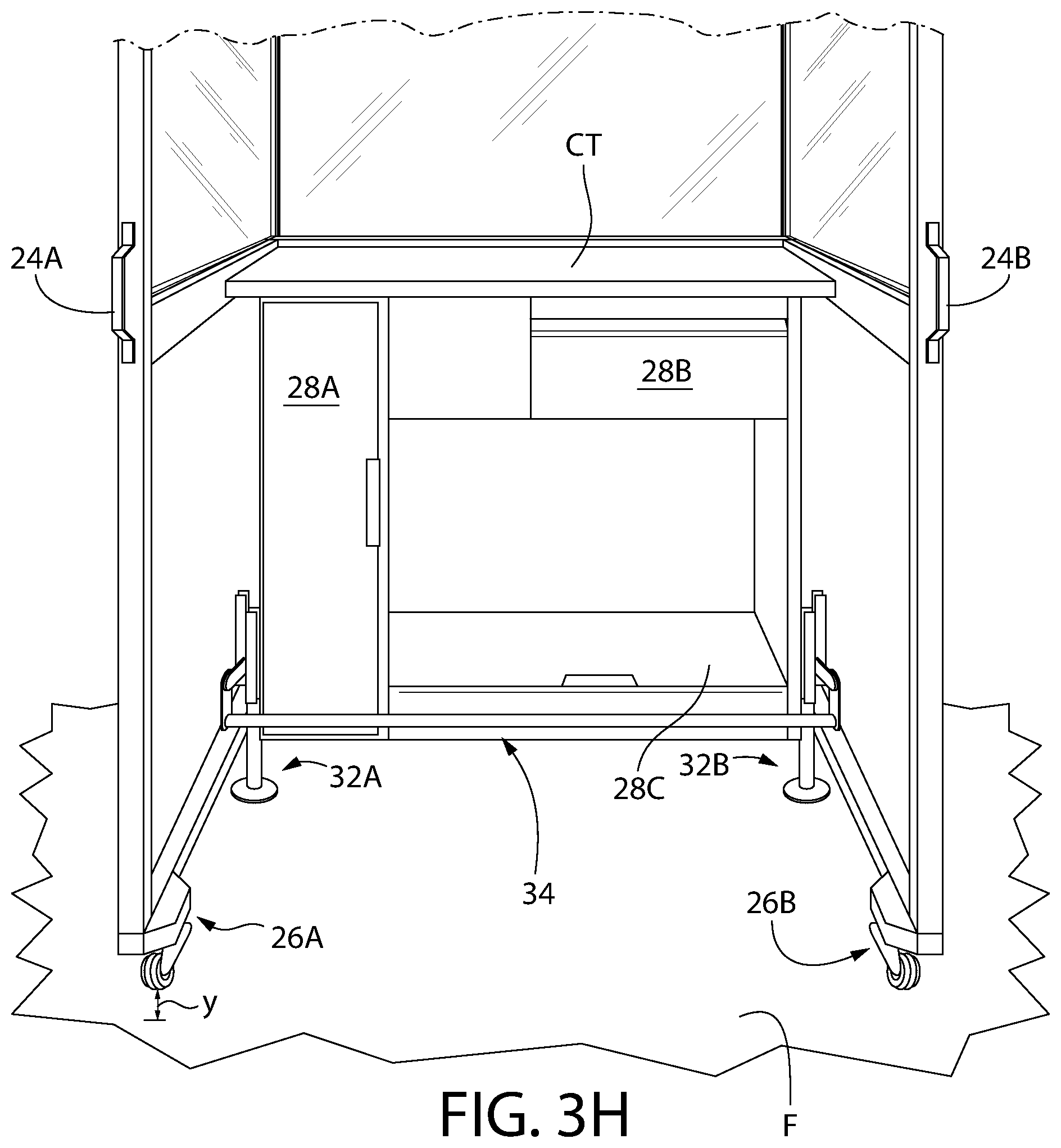 Patent US12305963 Figure 10 – Mobile and stationary protective attendant stations