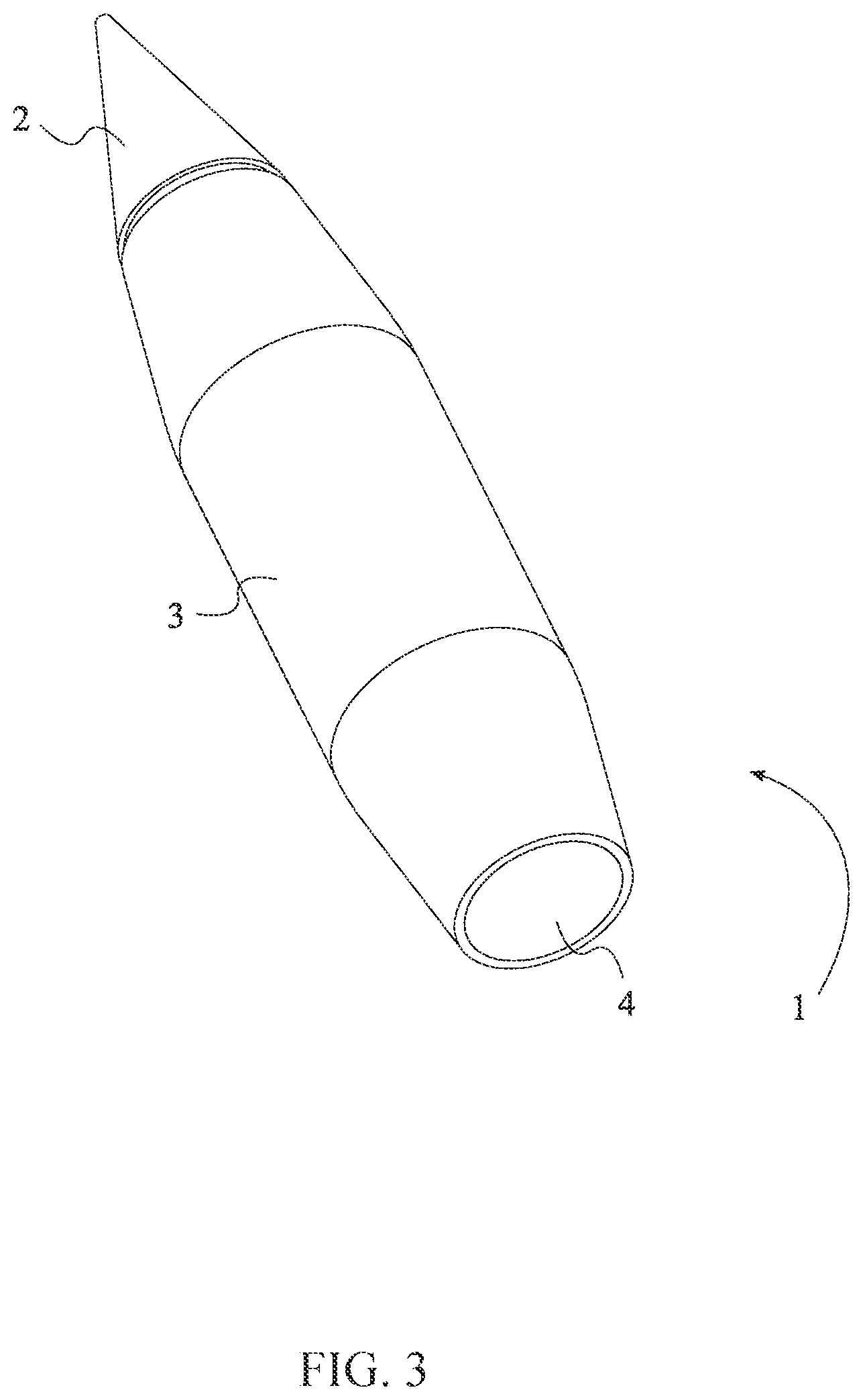 Patent US12305964 Figure 3 – Alternate armor piercing bullet configuration