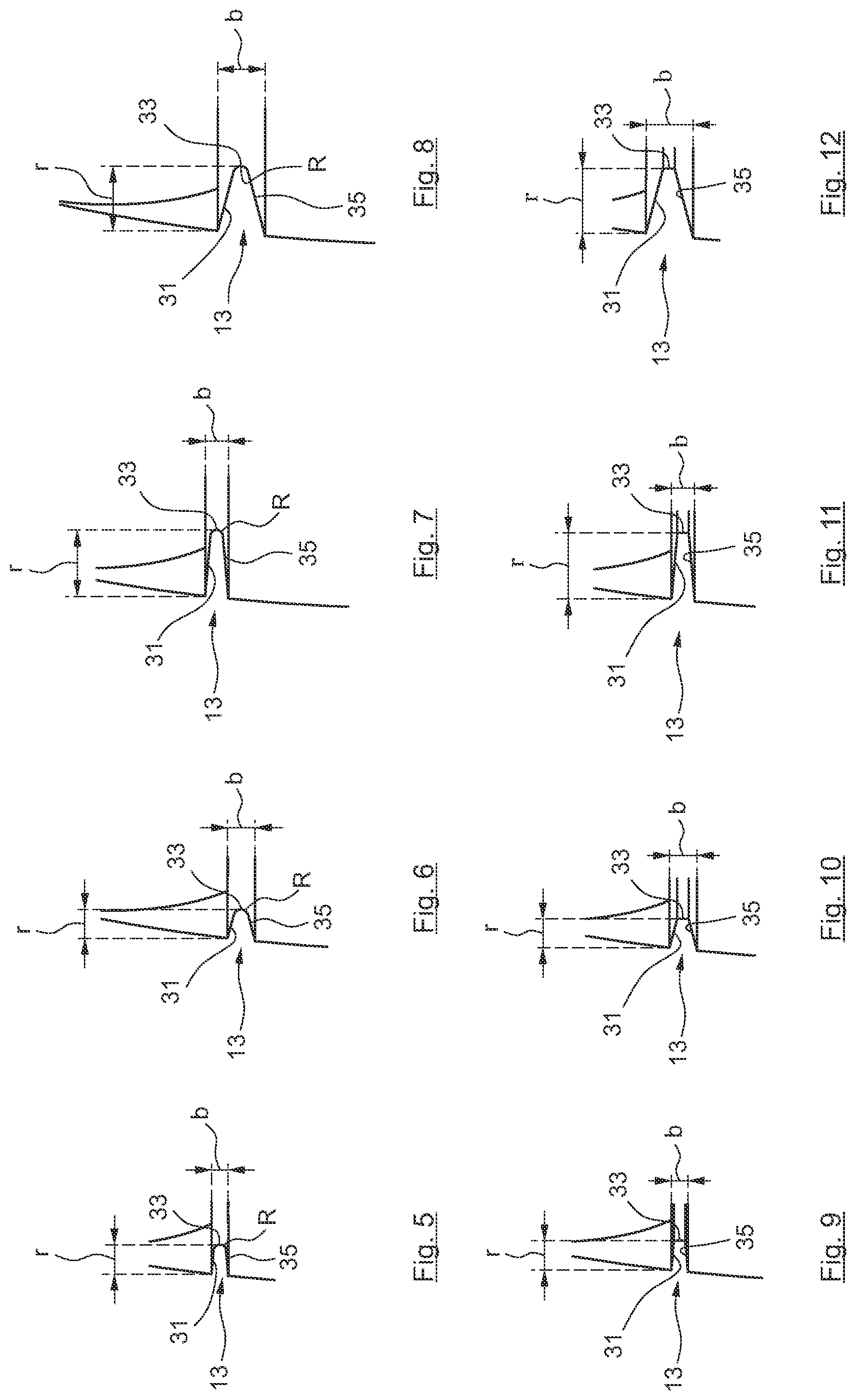 Patent US12305965 Figure 3 – Projectile, in particular deformation and/or partial fragmentation projectile, and method for producing a projectile