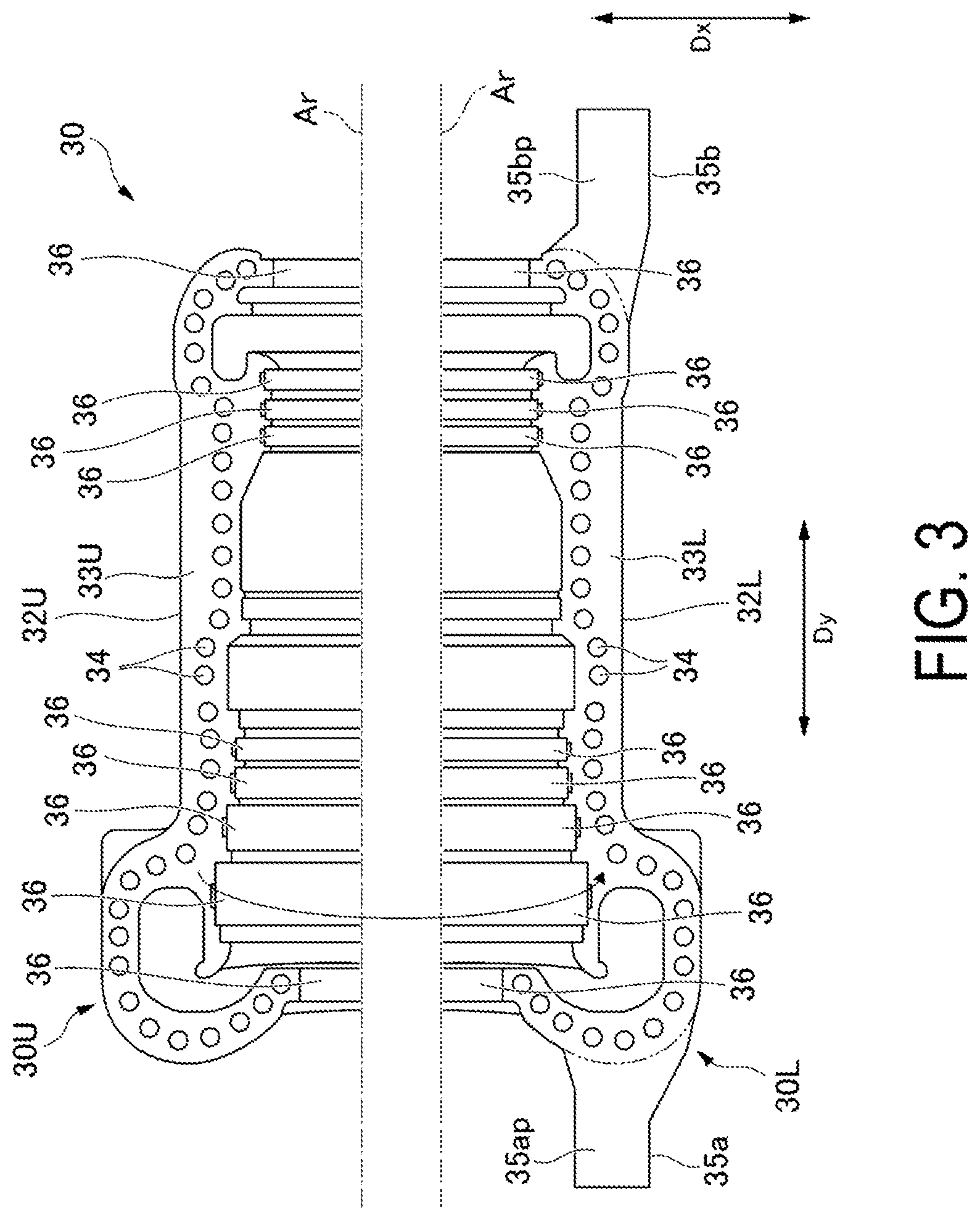 Patent US12305970 Figure 3 – Method for estimating flange displacement amount in rotary machine, program for executing the method, and device for performing the method